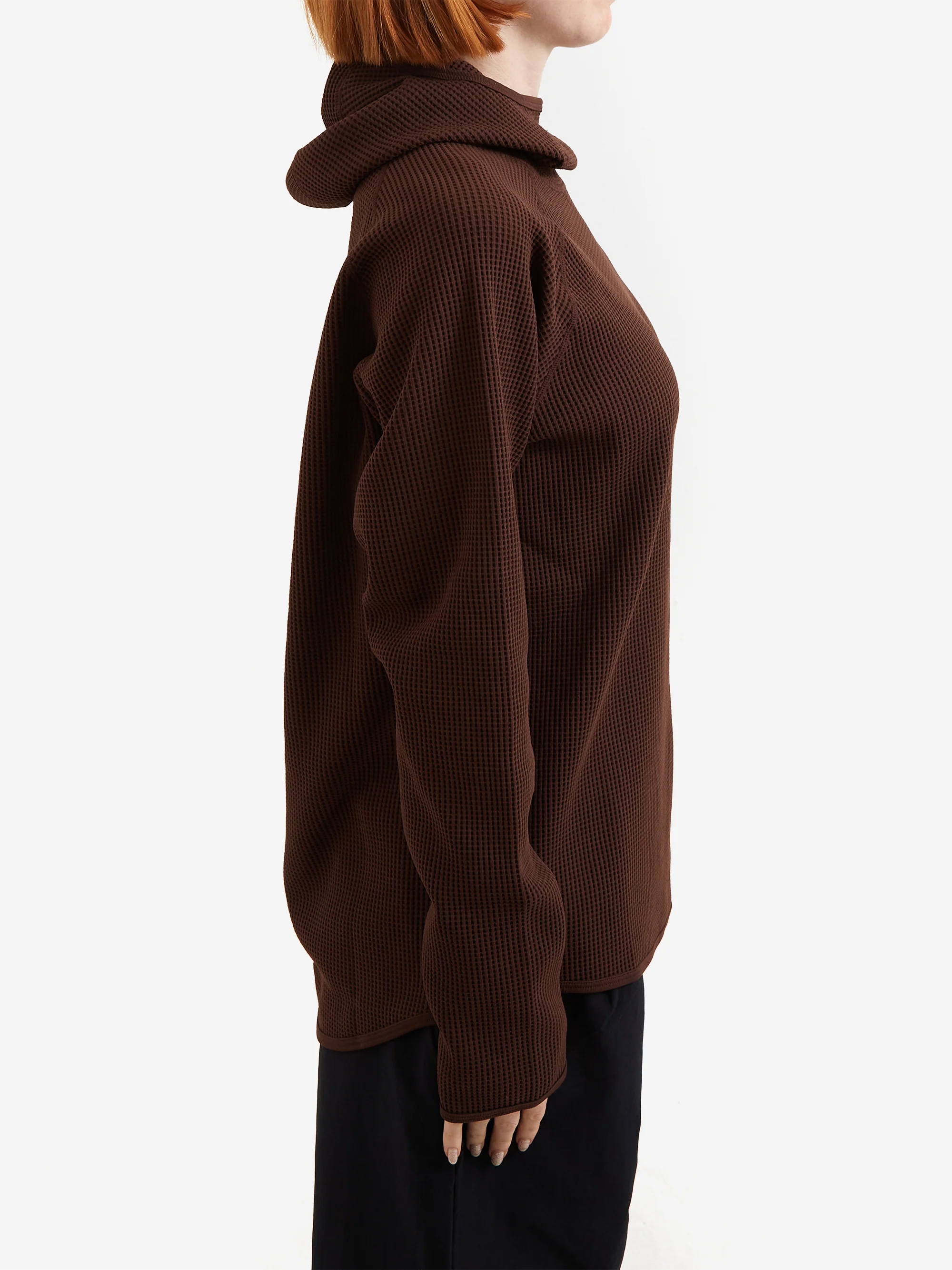 Goldwin WF Light Hoodie W - Chicory Brown - Image 2