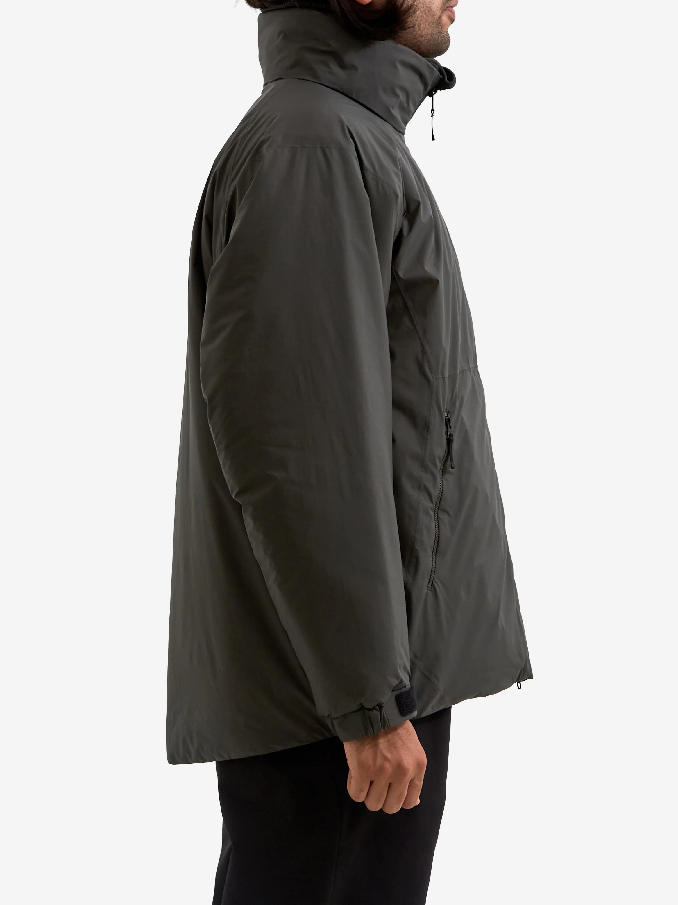Goldwin Windstopper Goretex Labs Puffy Jacket - Dark Olive - Image 5