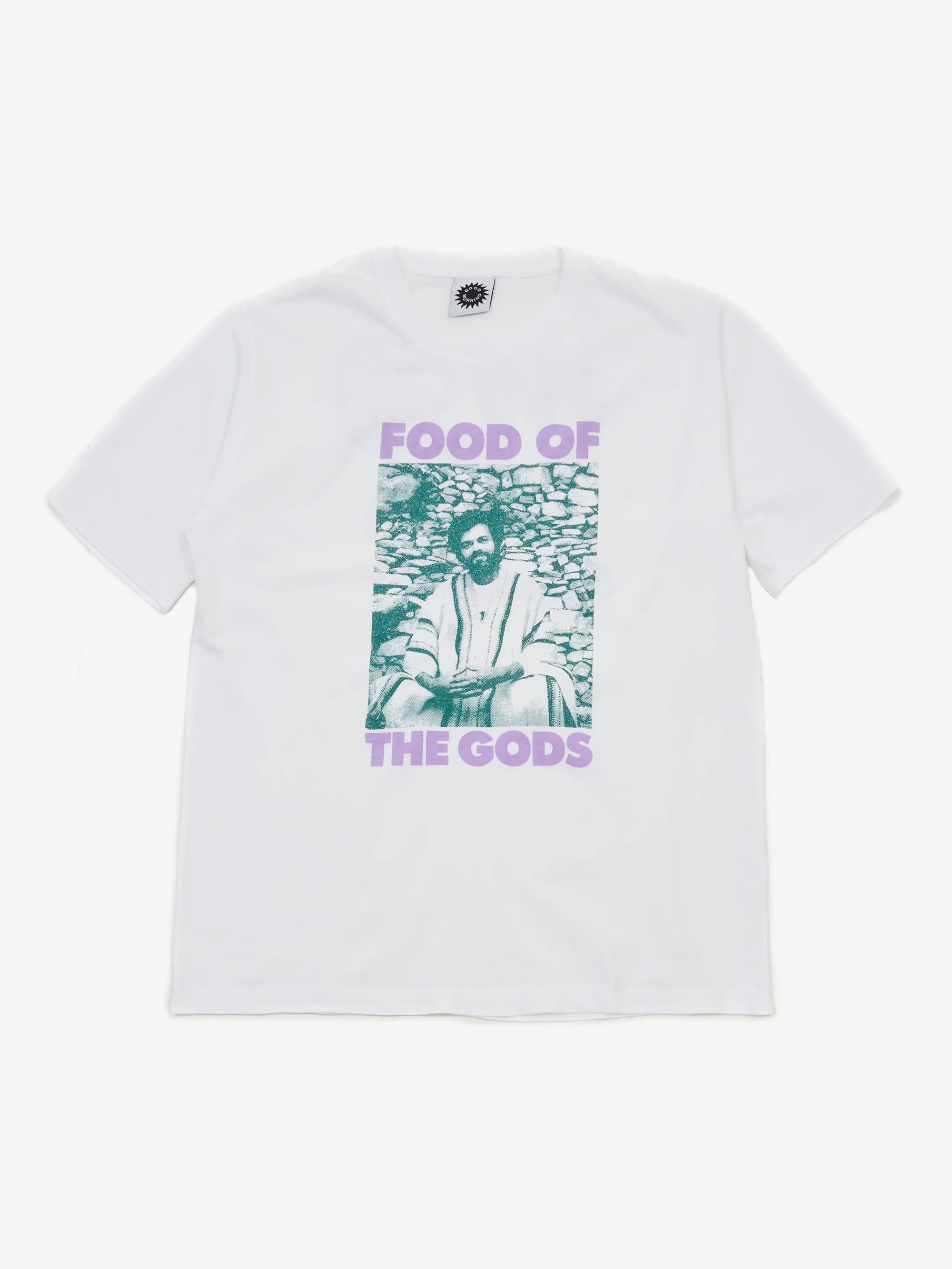 Good Morning Tapes Food Of The Gods Short Sleeve T-Shirt - White