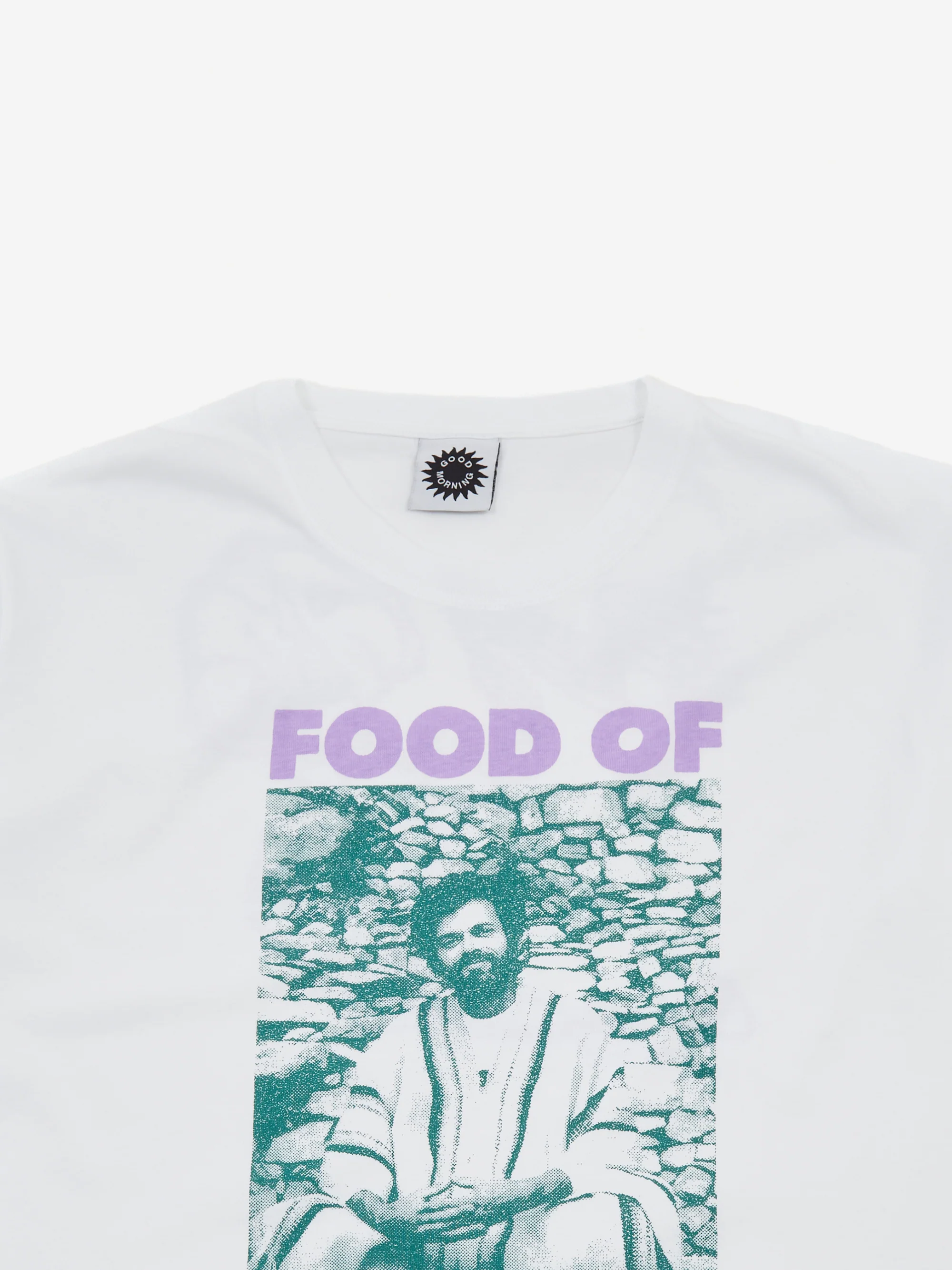 Good Morning Tapes Food Of The Gods Short Sleeve T-Shirt - White - Image 3