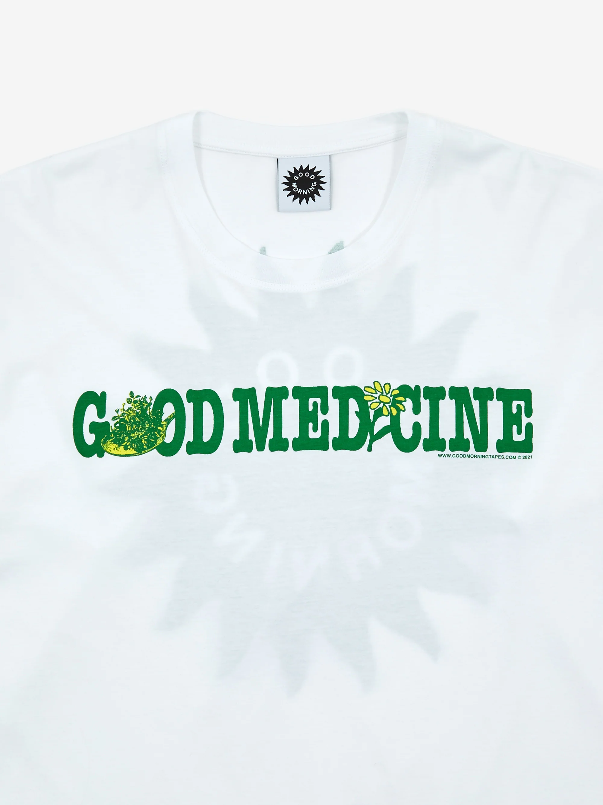 Good Morning Tapes Good Medicine Longsleeve T-Shirt - White - Image 3