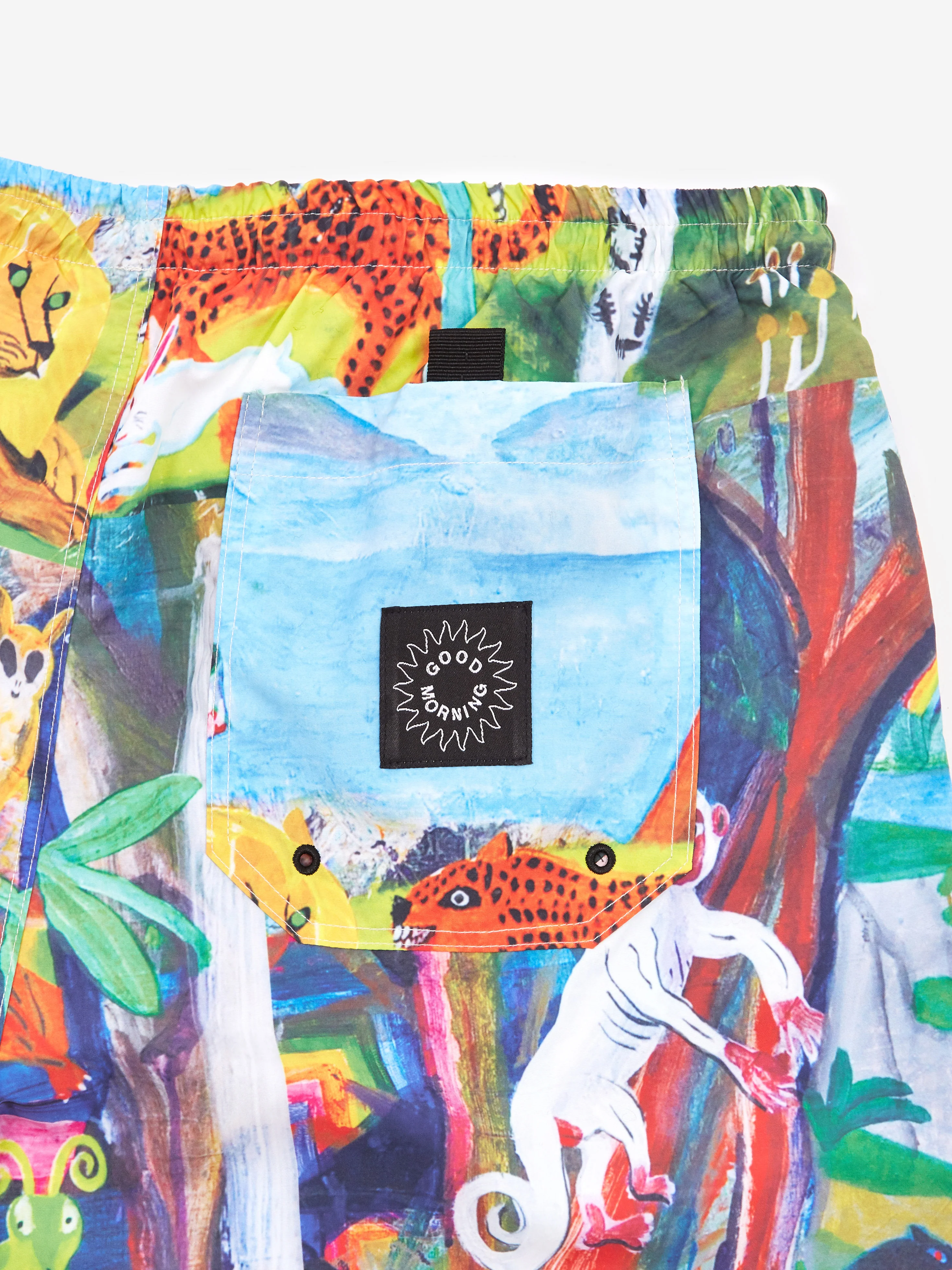 Good Morning Tapes LSD World Peace Swim Short 15 - Jungle - Image 4