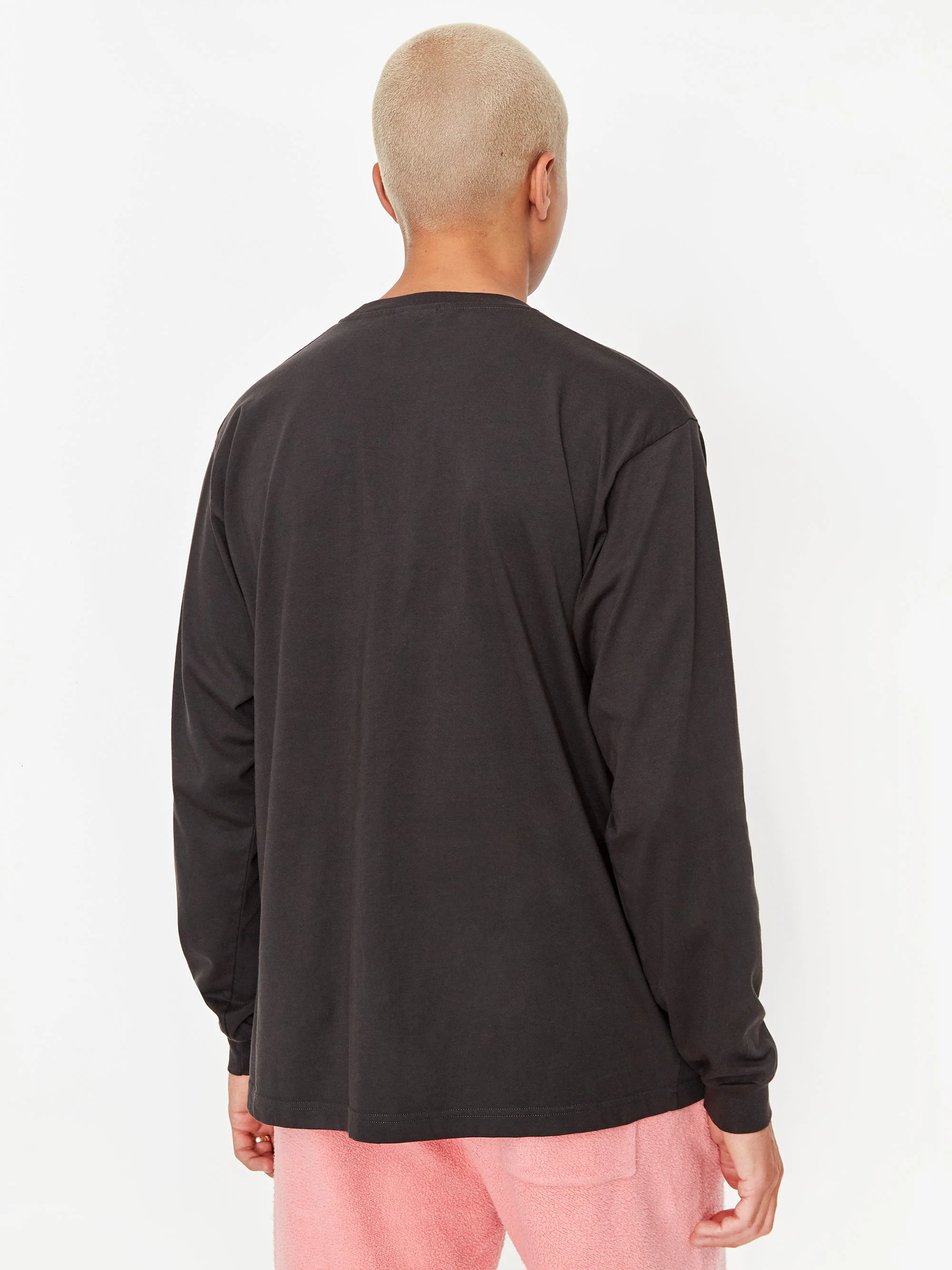 Good Morning Tapes Mystical Gifts Longsleeve T-Shirt - Charcoal Black - Image 7