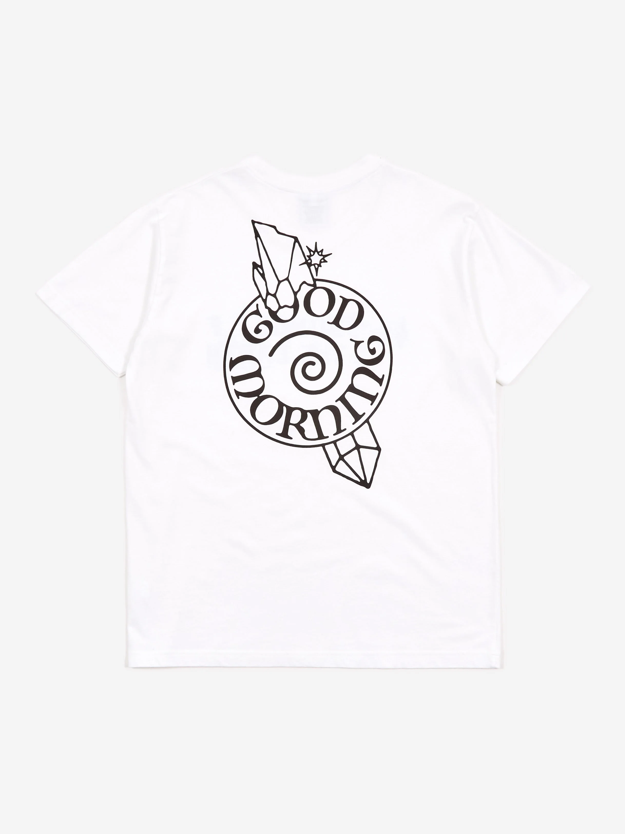 Good Morning Tapes Songs Of The Earth Short Sleeve T-Shirt - White