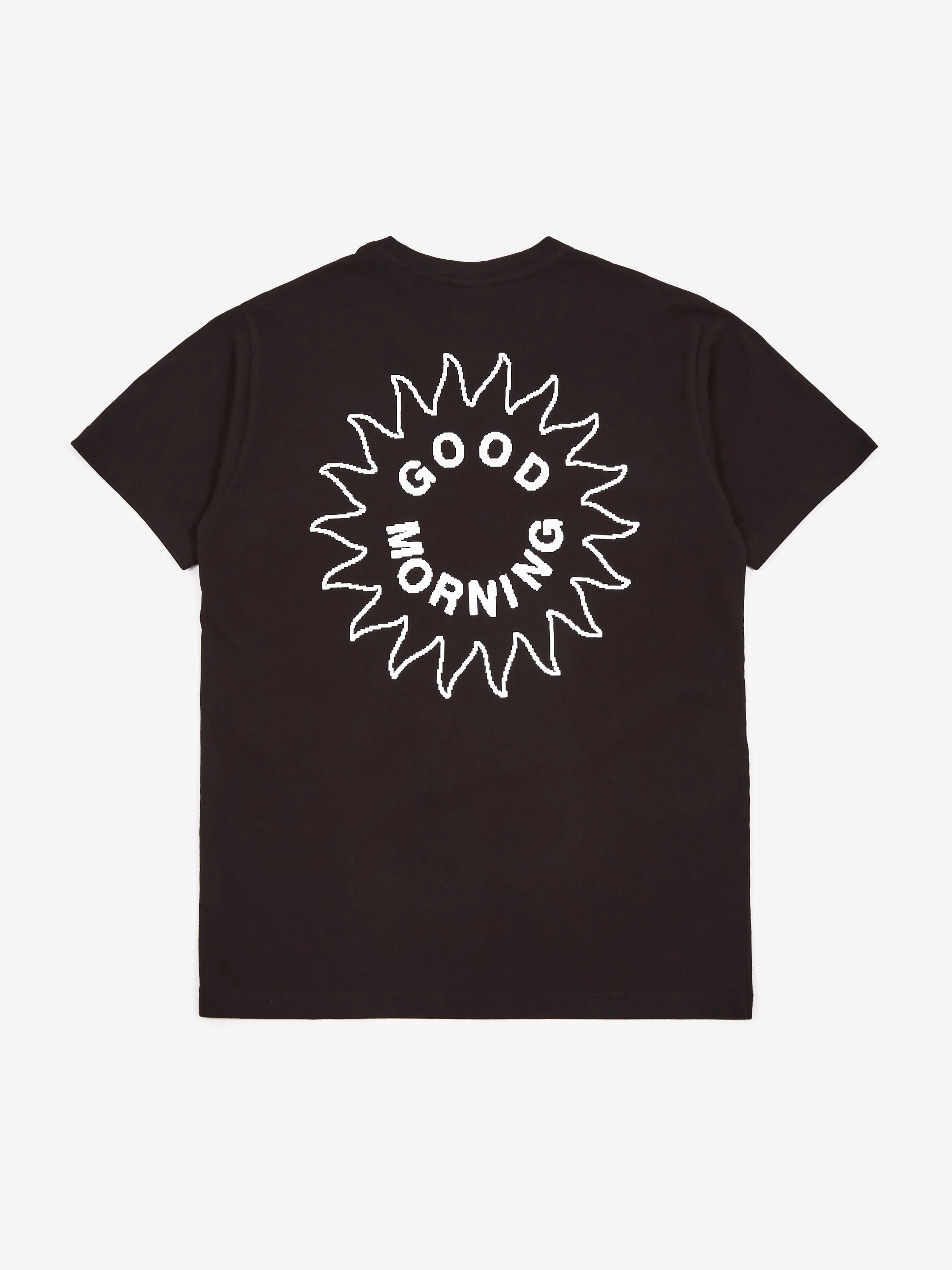 Good Morning Tapes Swampy Train Short Sleeve T-Shirt - Black