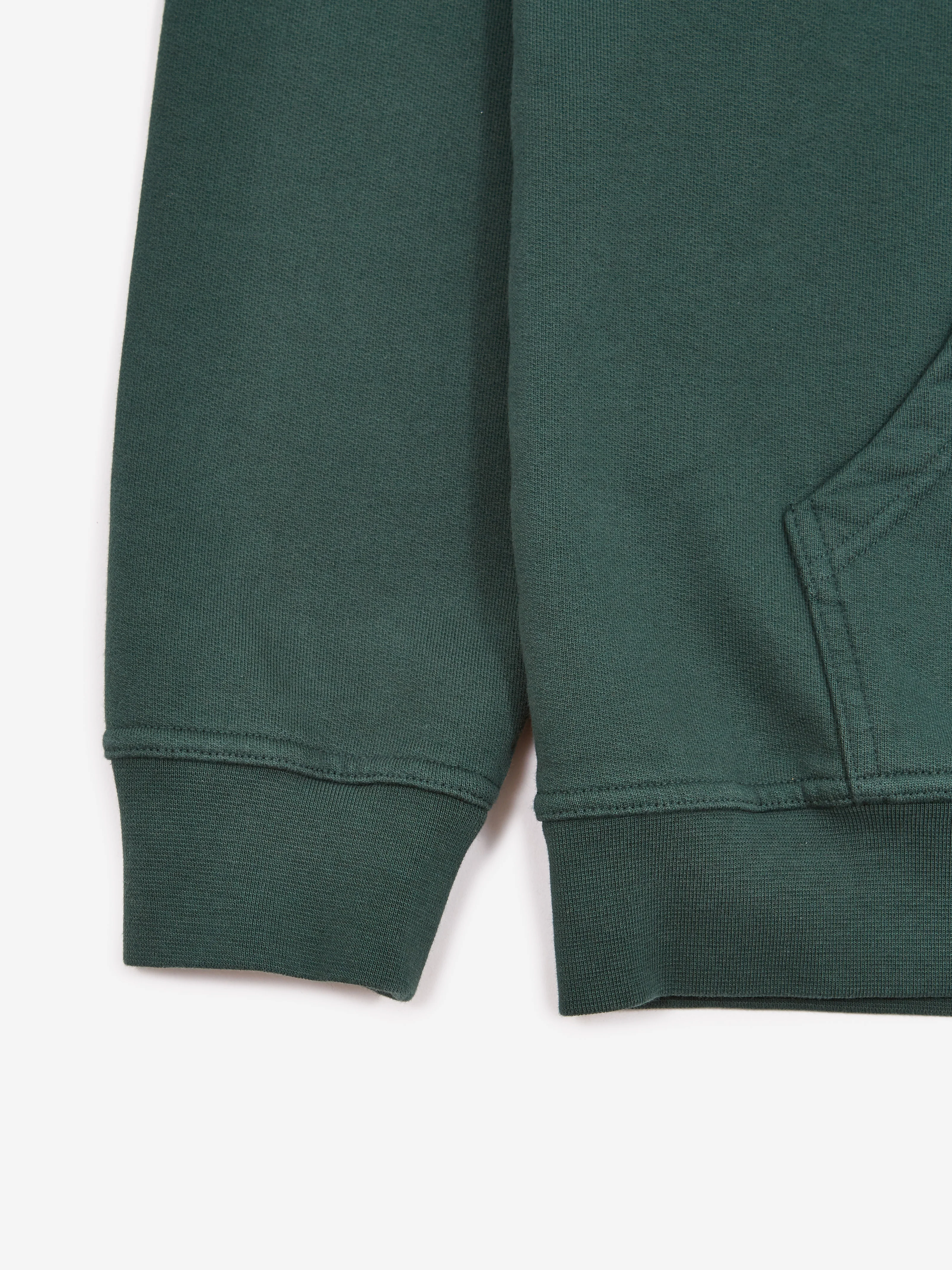 Good Morning Tapes Temple Of Sound Pullover Fleece Hoodie - Forest - Image 3