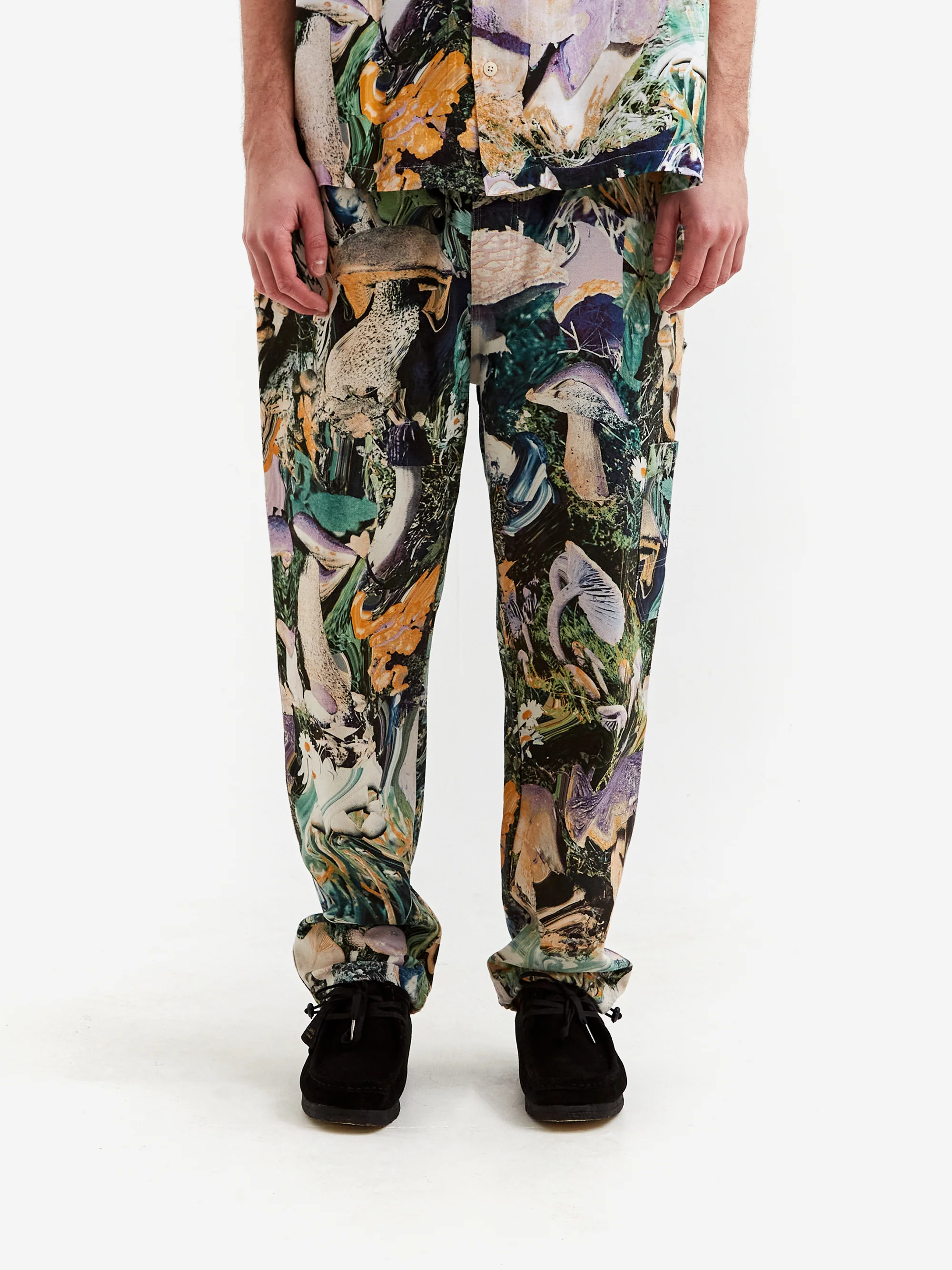 Good Morning Tapes Workers Pant - Shrooms - Image 2