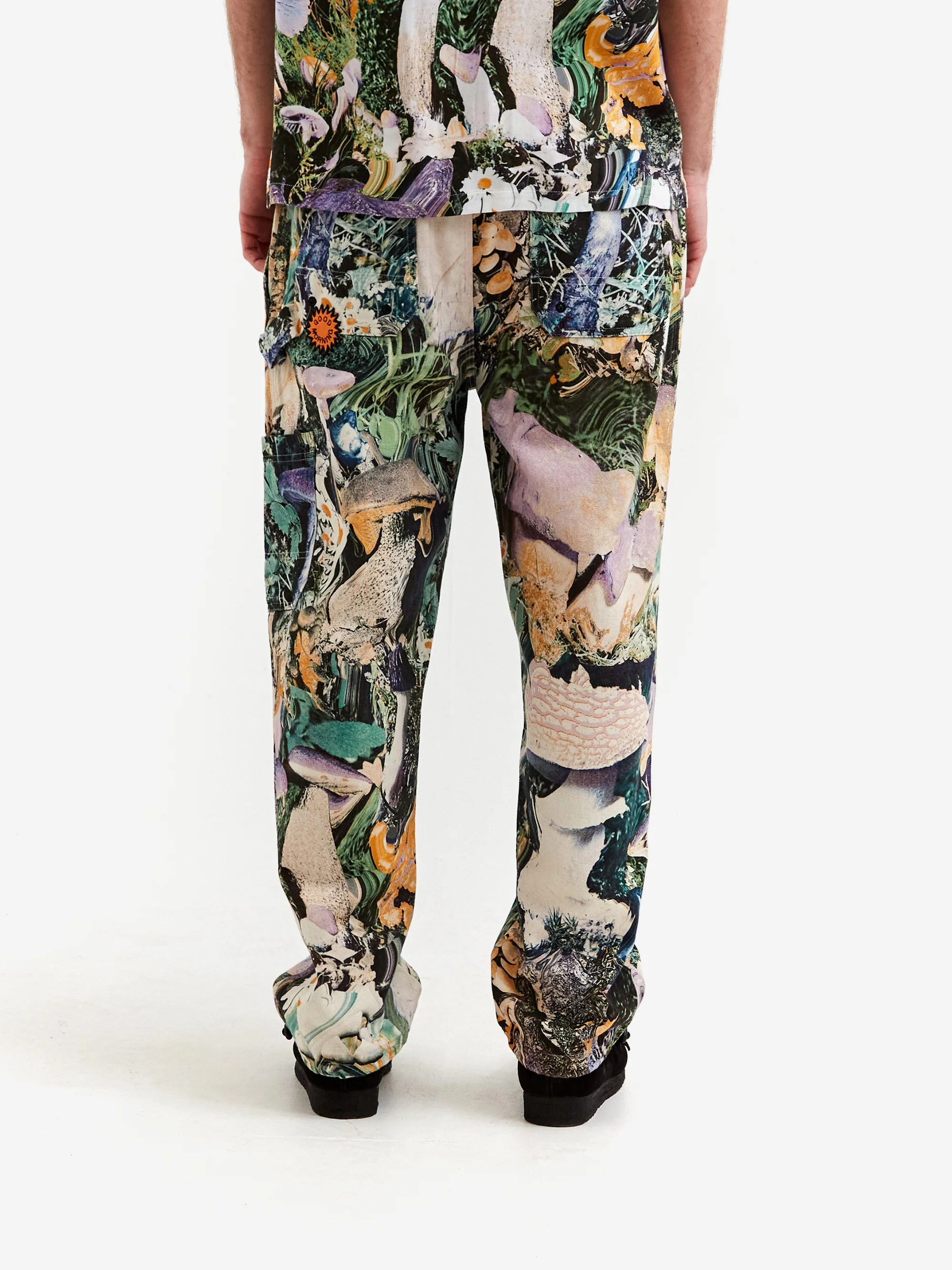 Good Morning Tapes Workers Pant - Shrooms - Image 6