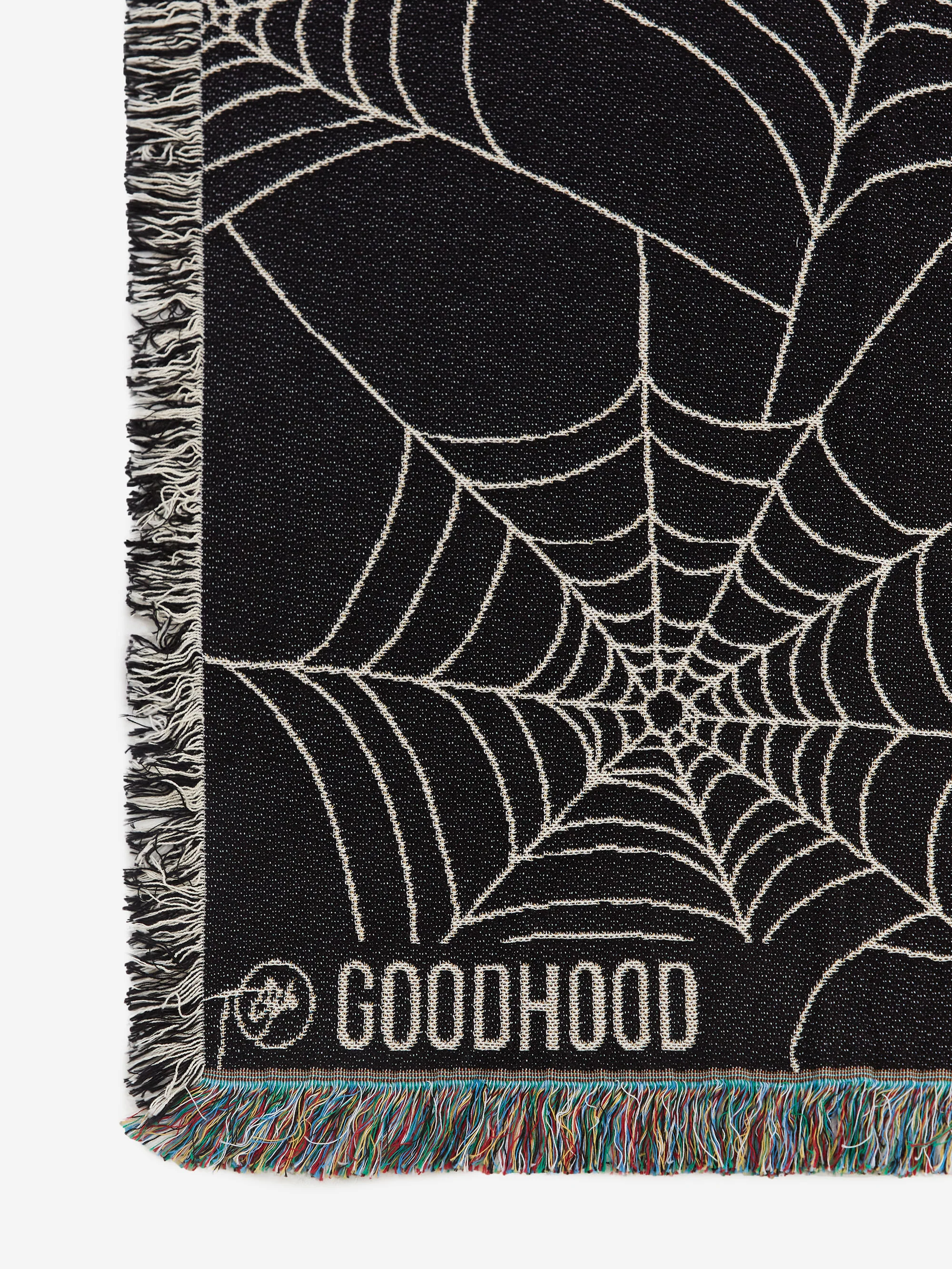 Goodhood Lifestore Art Wall Tapestry Blanket - Spiderweb - Image 2
