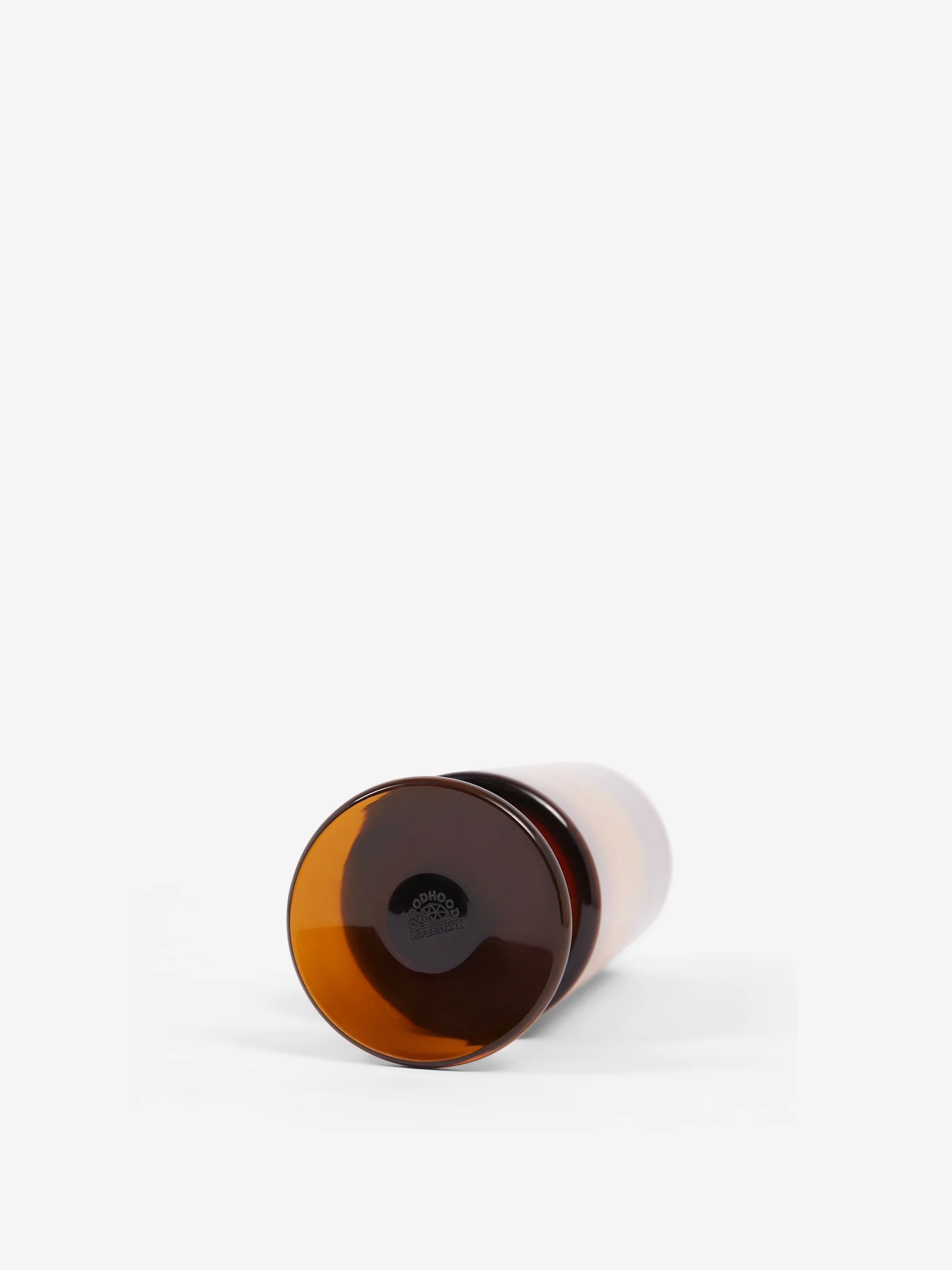Goodhood Lifestore Bubble Glass - Flute - Amber - Image 3