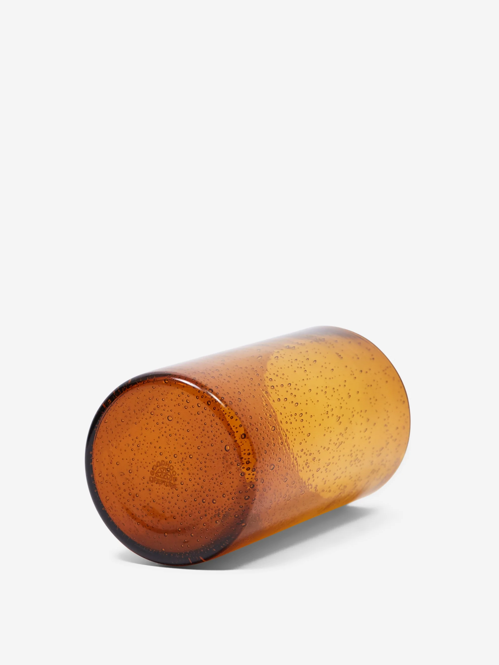 Goodhood Lifestore Bubble Glass - Tall Tumbler - Amber - Image 6