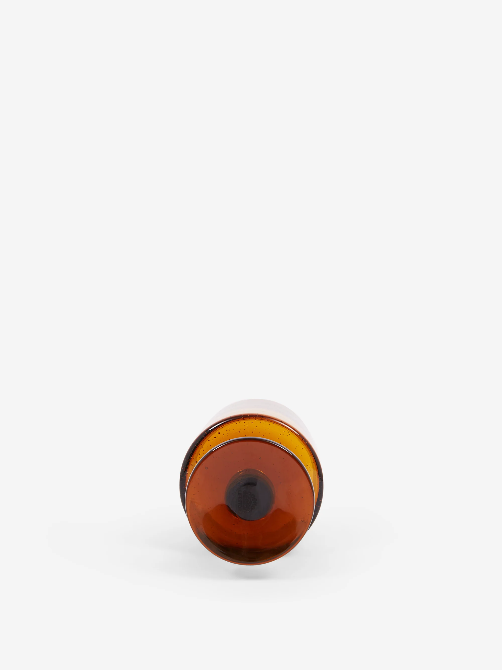 Goodhood Lifestore Bubble Glass - Wine - Amber - Image 3