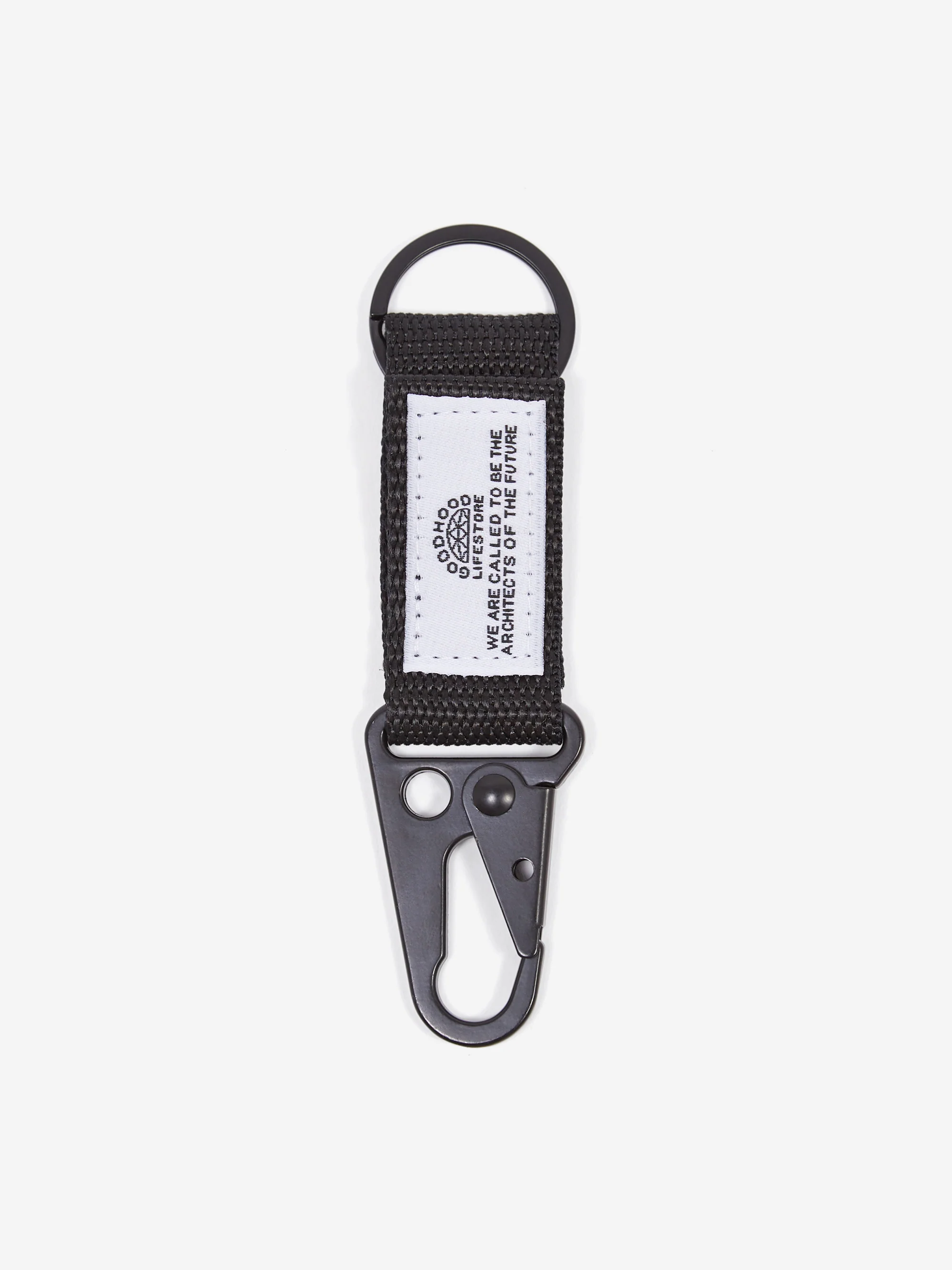 Goodhood Lifestore Carabiner Keyring - Black