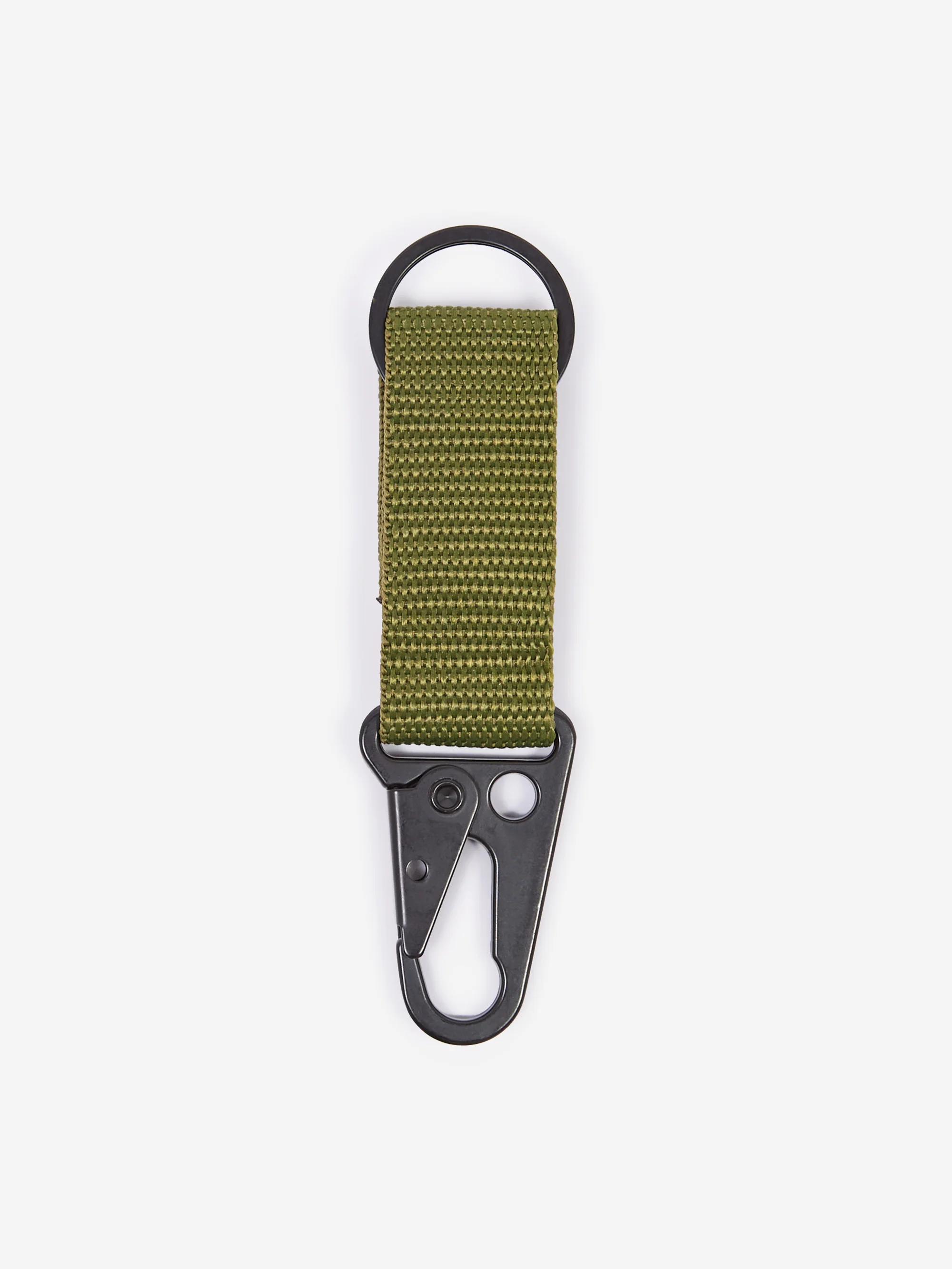 Goodhood Lifestore Carabiner Keyring - Olive - Image 2