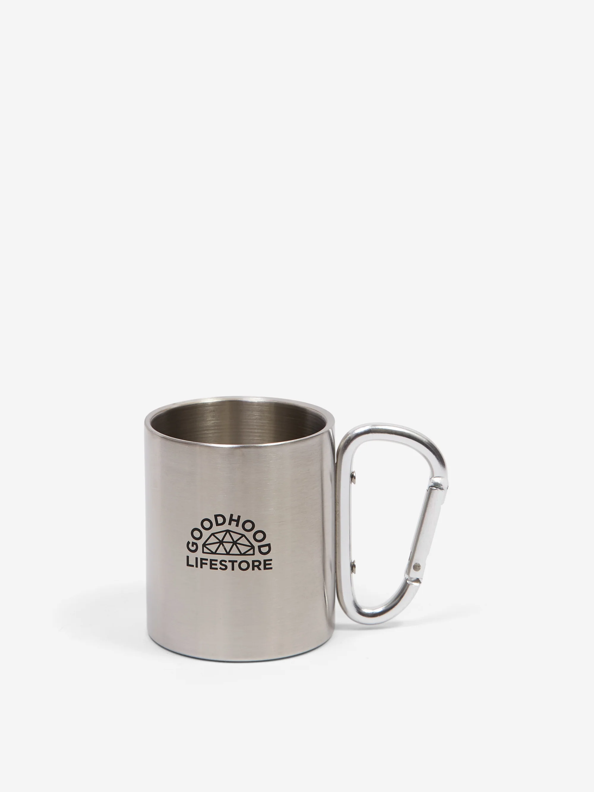 Goodhood Lifestore Carabiner Mug - Silver