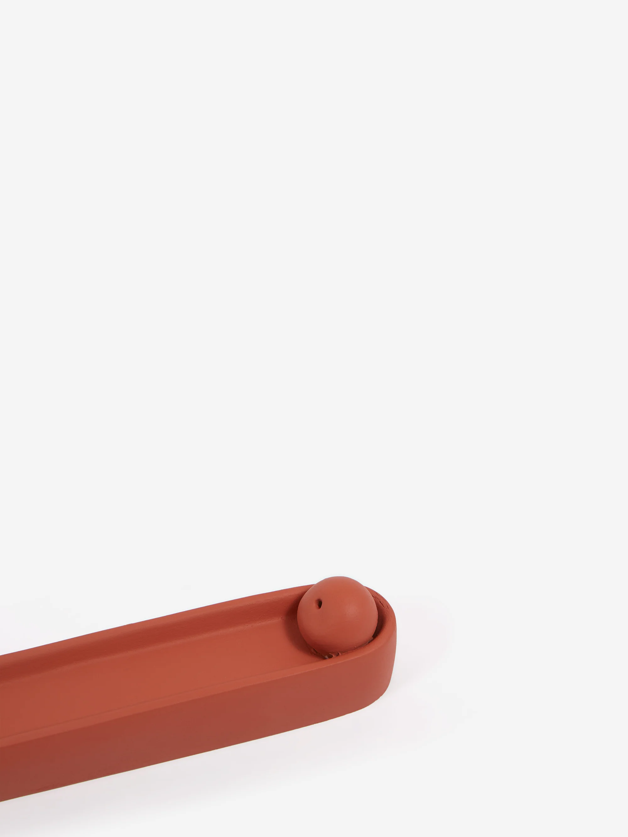 Goodhood Lifestore Ceramic Incense Stick Holder - Rust - Image 3