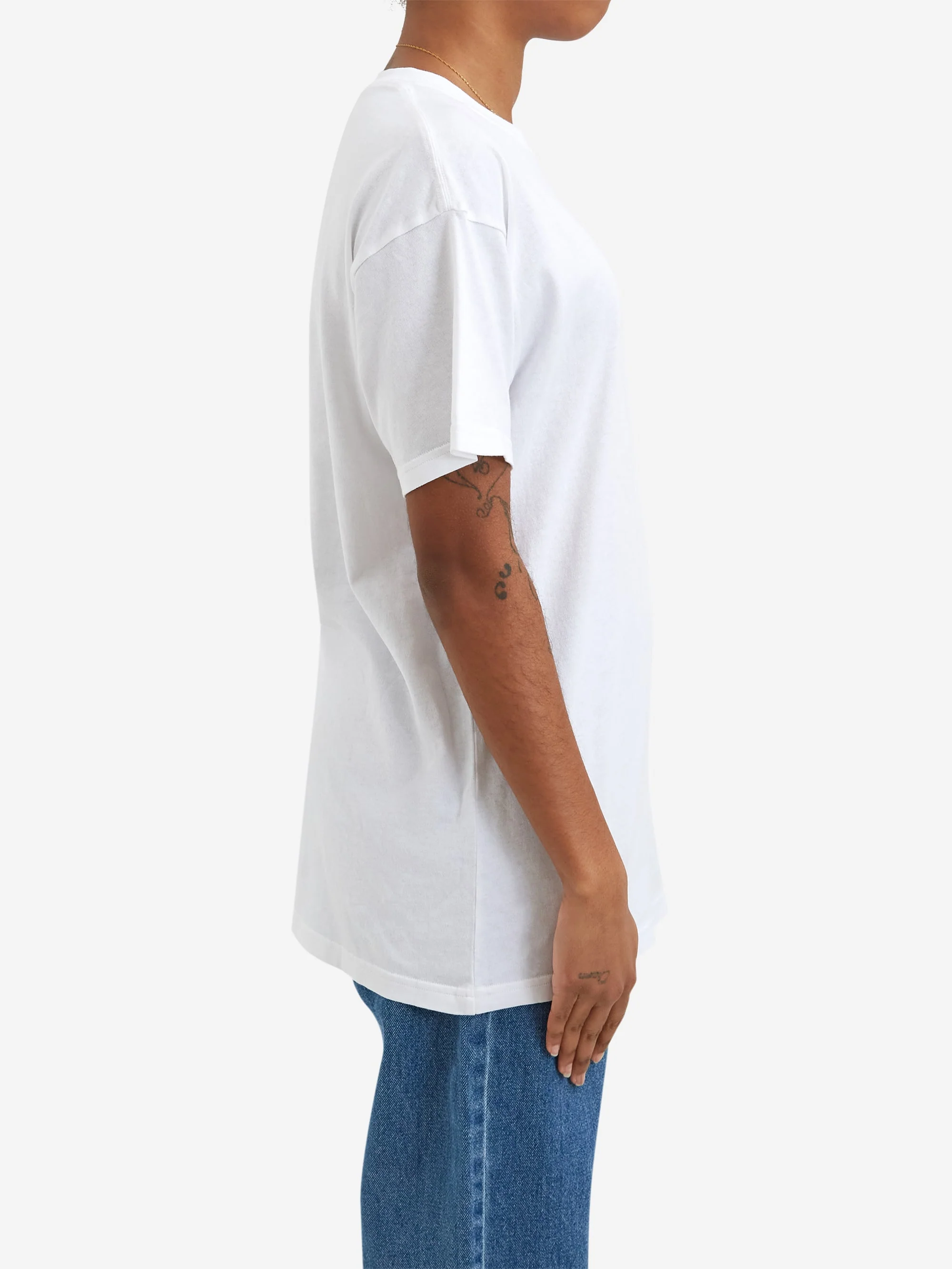 Goodhood Lifestore Classic T-Shirt 160gsm - White - Image 7