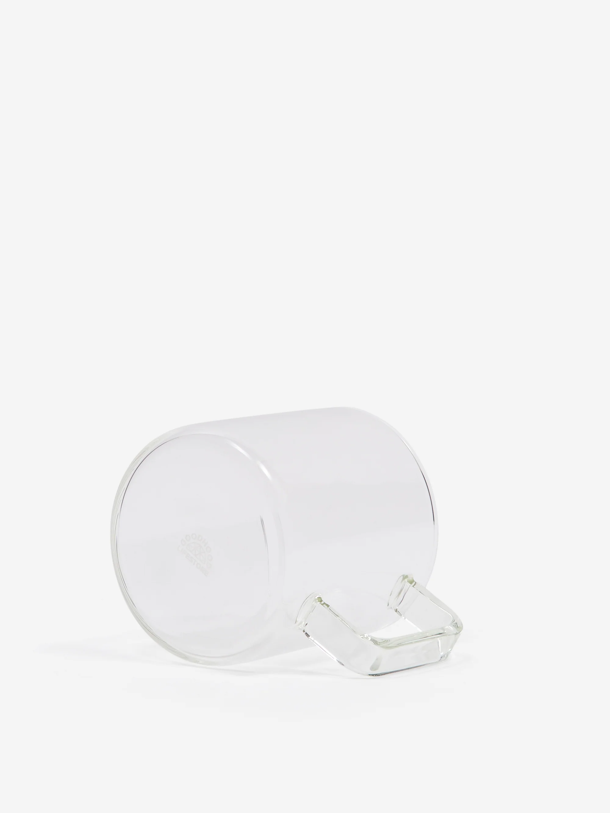 Goodhood Lifestore Glass Mug - Clear - Image 2