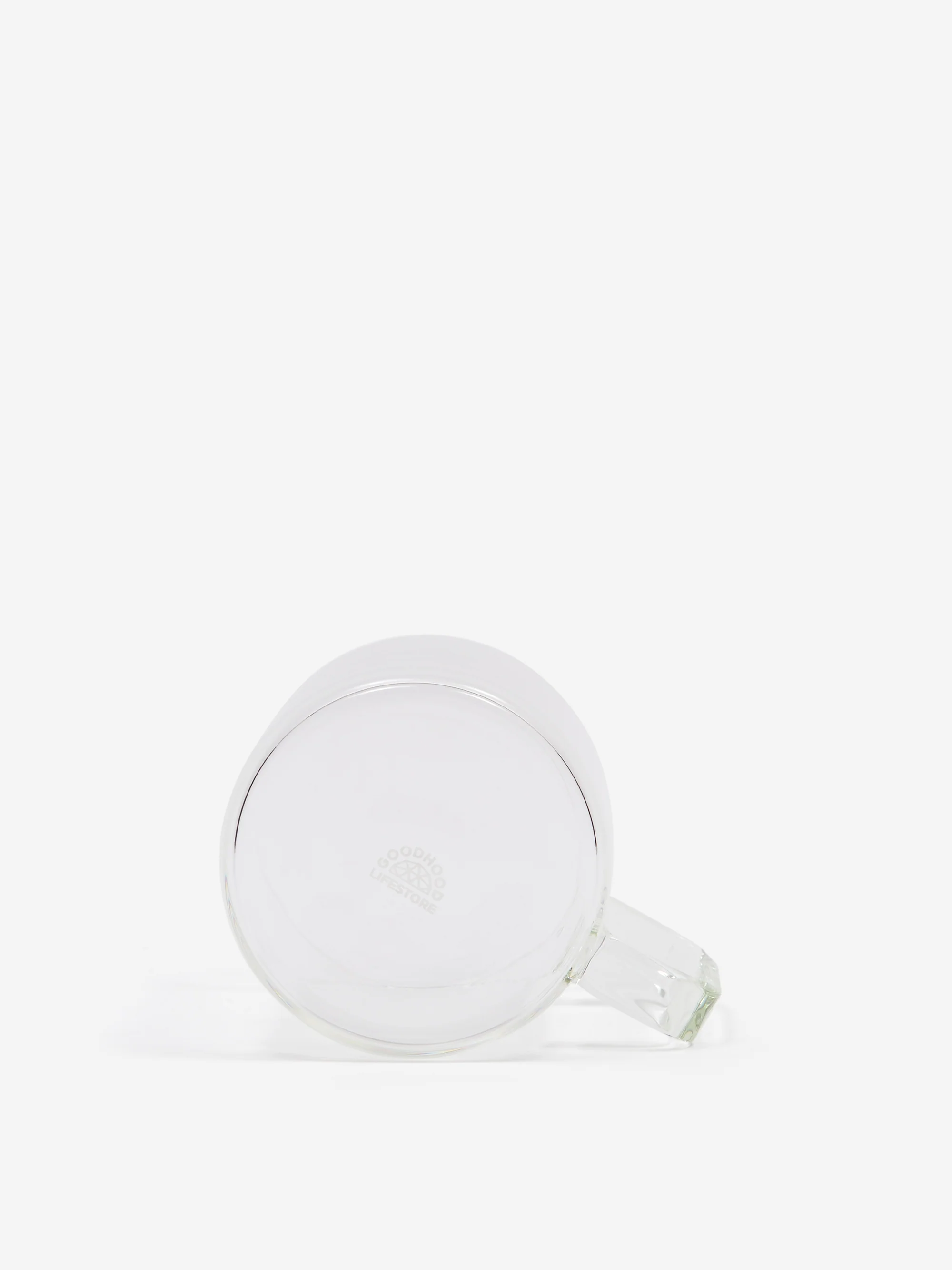 Goodhood Lifestore Glass Mug - Clear - Image 4