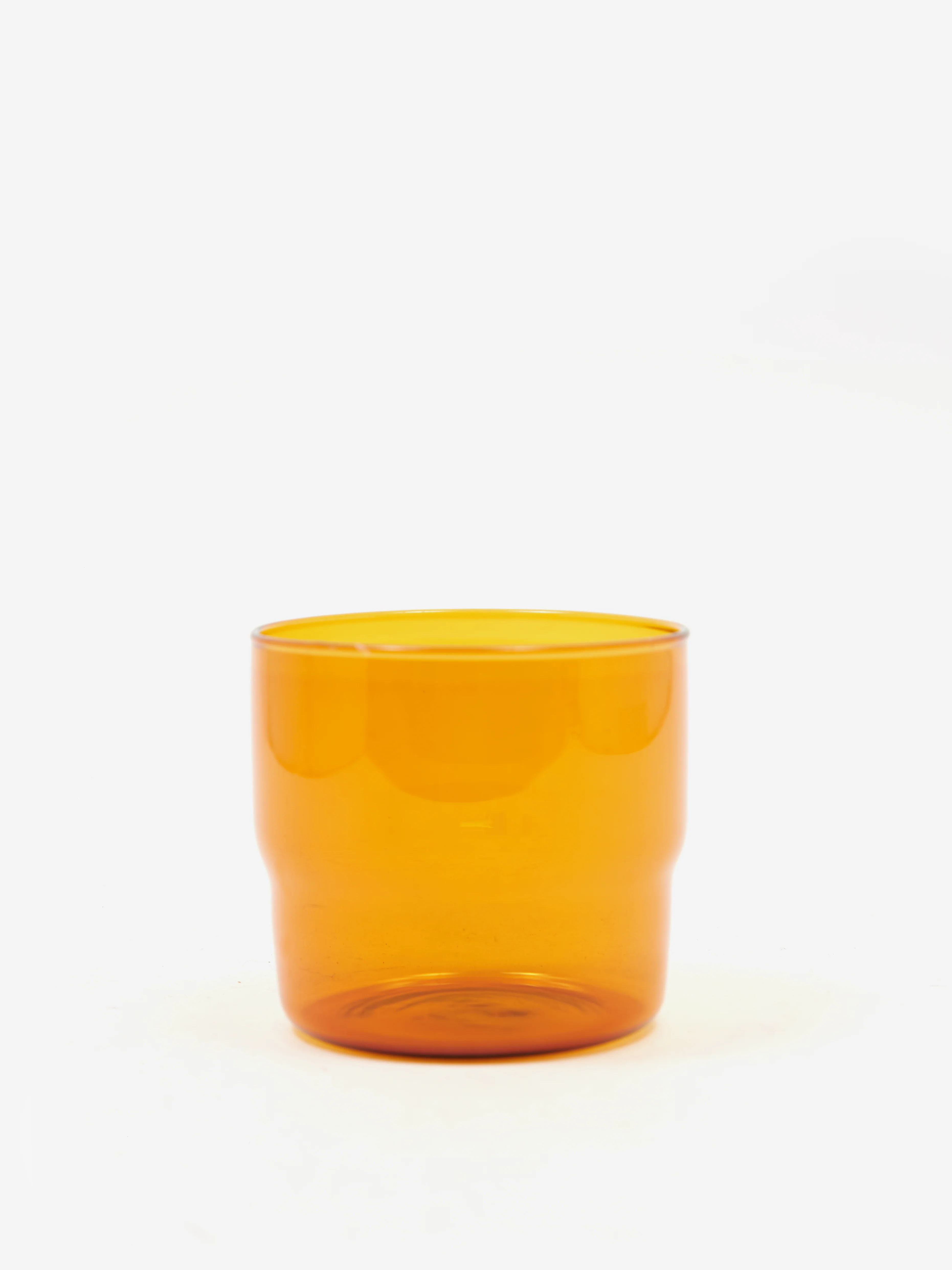 Goodhood Lifestore Glass Stacking Tumbler 300ml - Amber