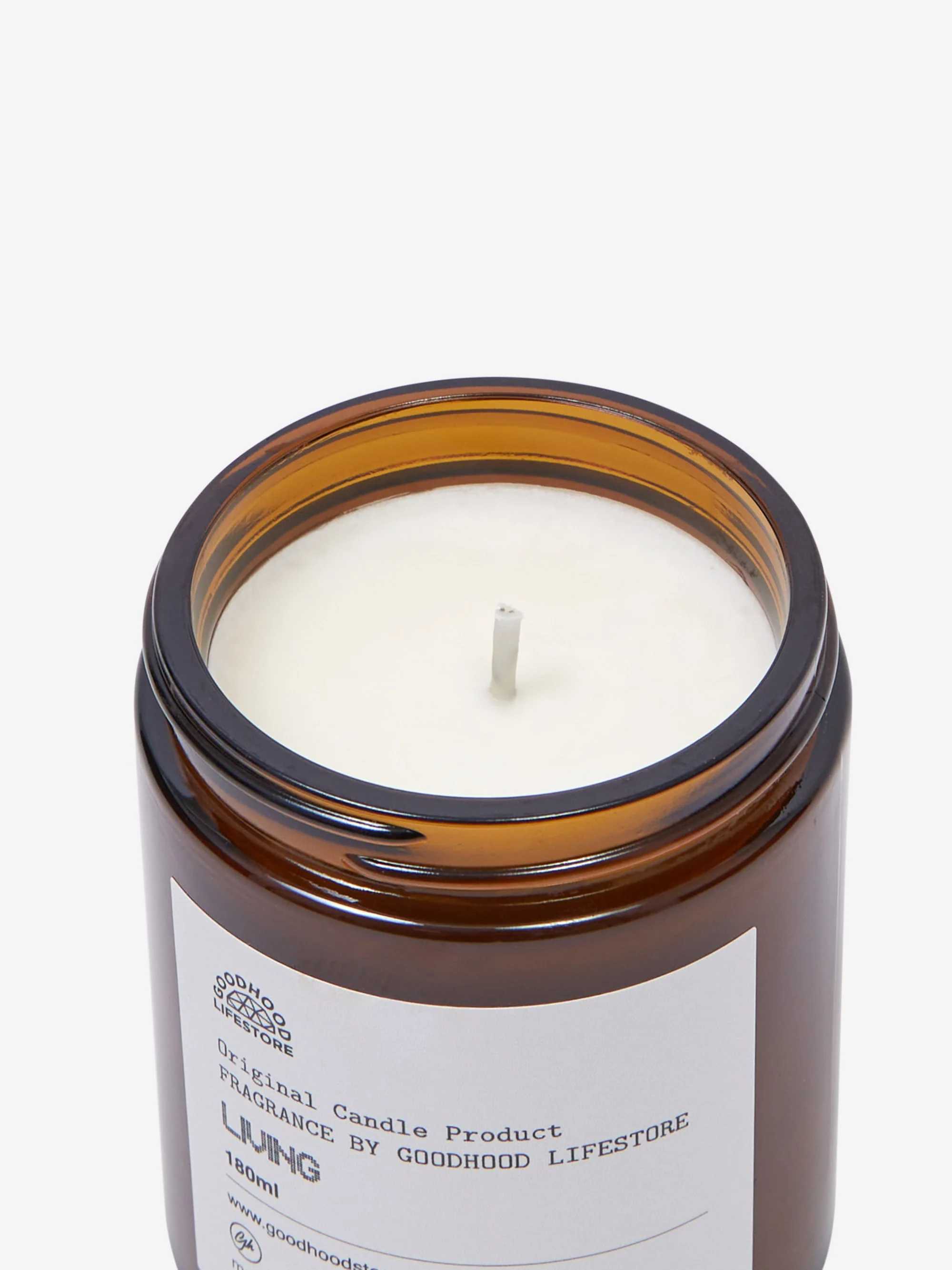 Goodhood Lifestore Hand Poured 180ml Scented Candle - LIVING - Image 3