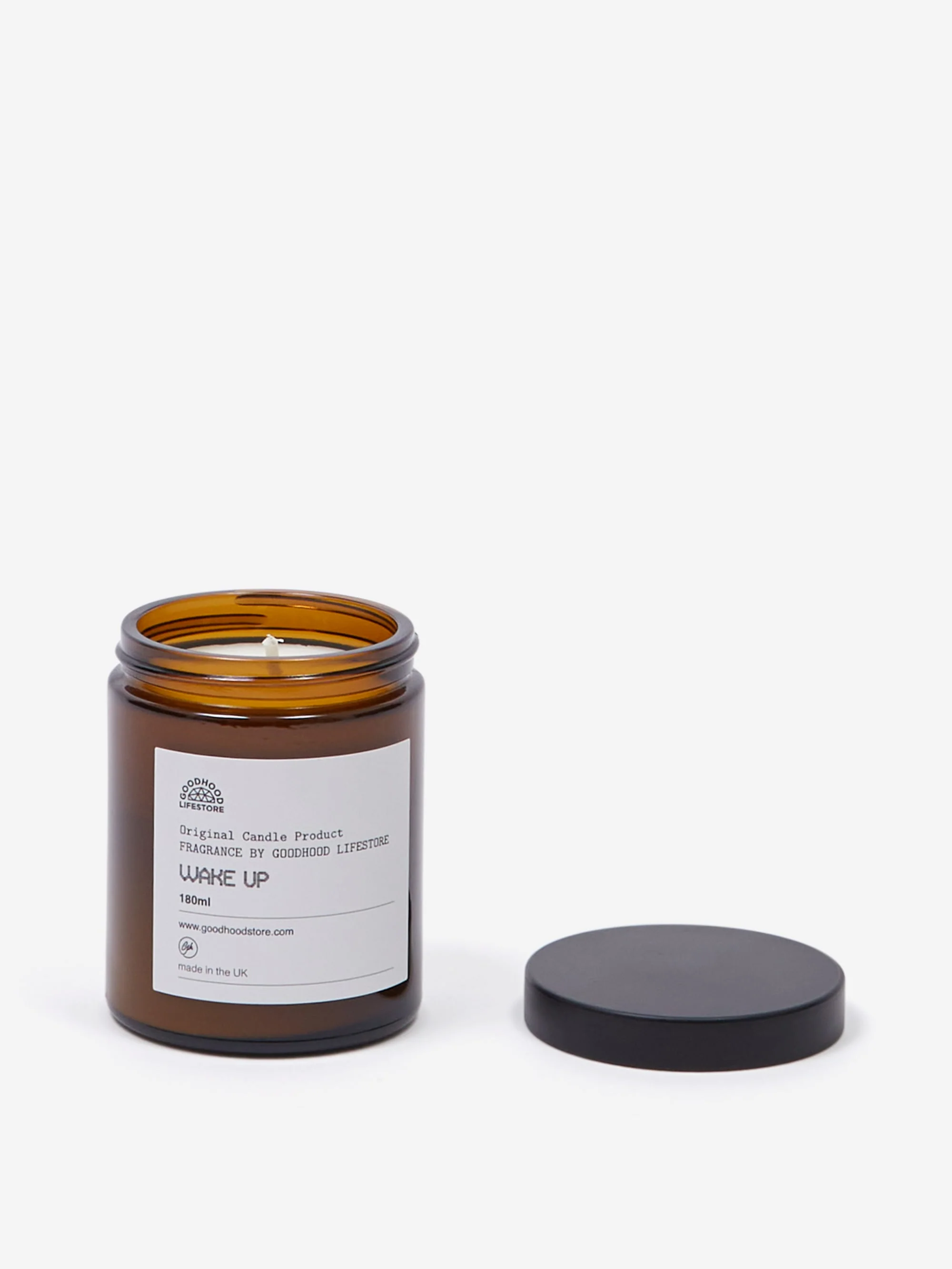 Goodhood Lifestore Hand Poured 180ml Scented Candle - WAKE UP - Image 2