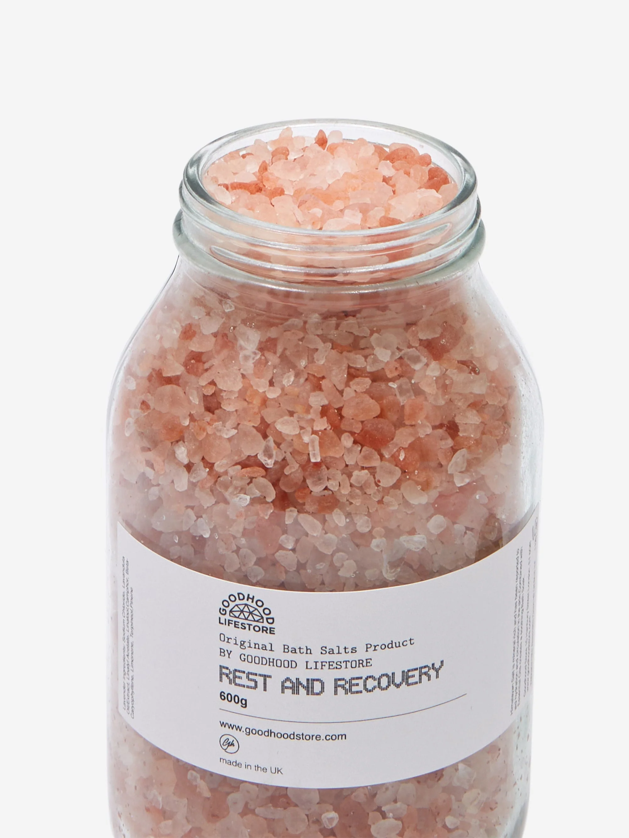 Goodhood Lifestore Himalayan Bath Salts 600g - REST & RECOVERY - Image 2