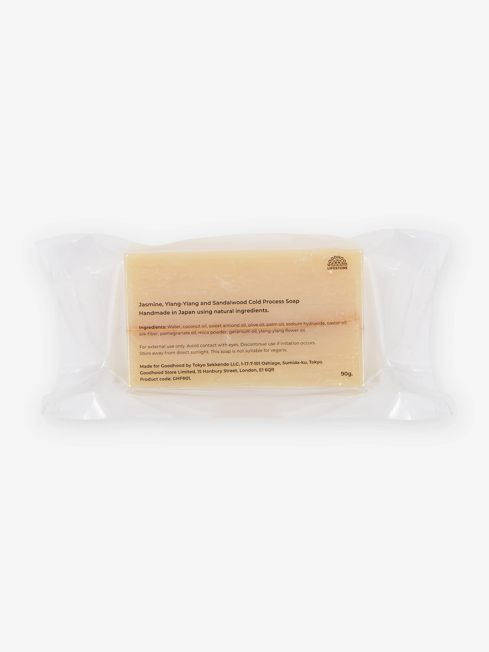 Goodhood Lifestore Japanese Soap Bar - Jasmine, Ylang-Ylang and Sandalwood - Image 4