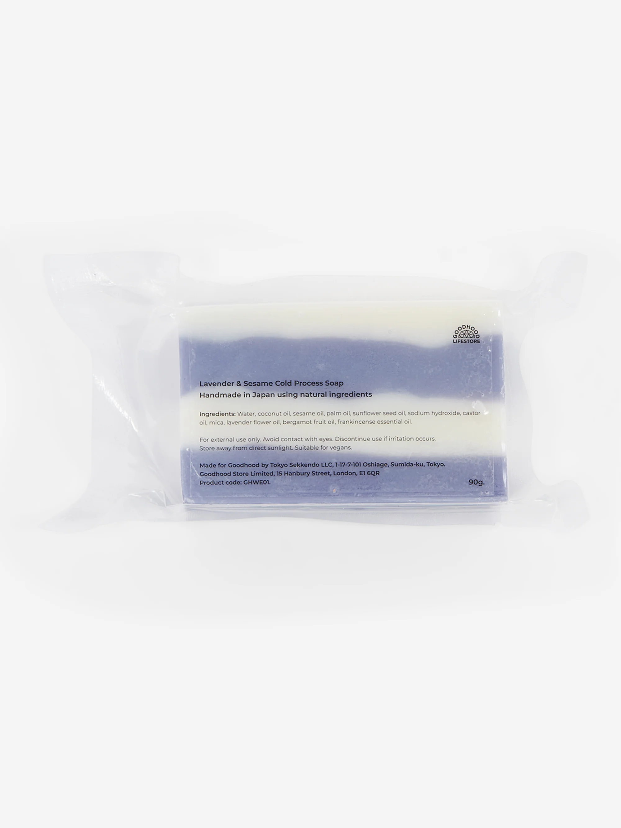 Goodhood Lifestore Japanese Soap Bar - Lavender/Sesame - Image 4