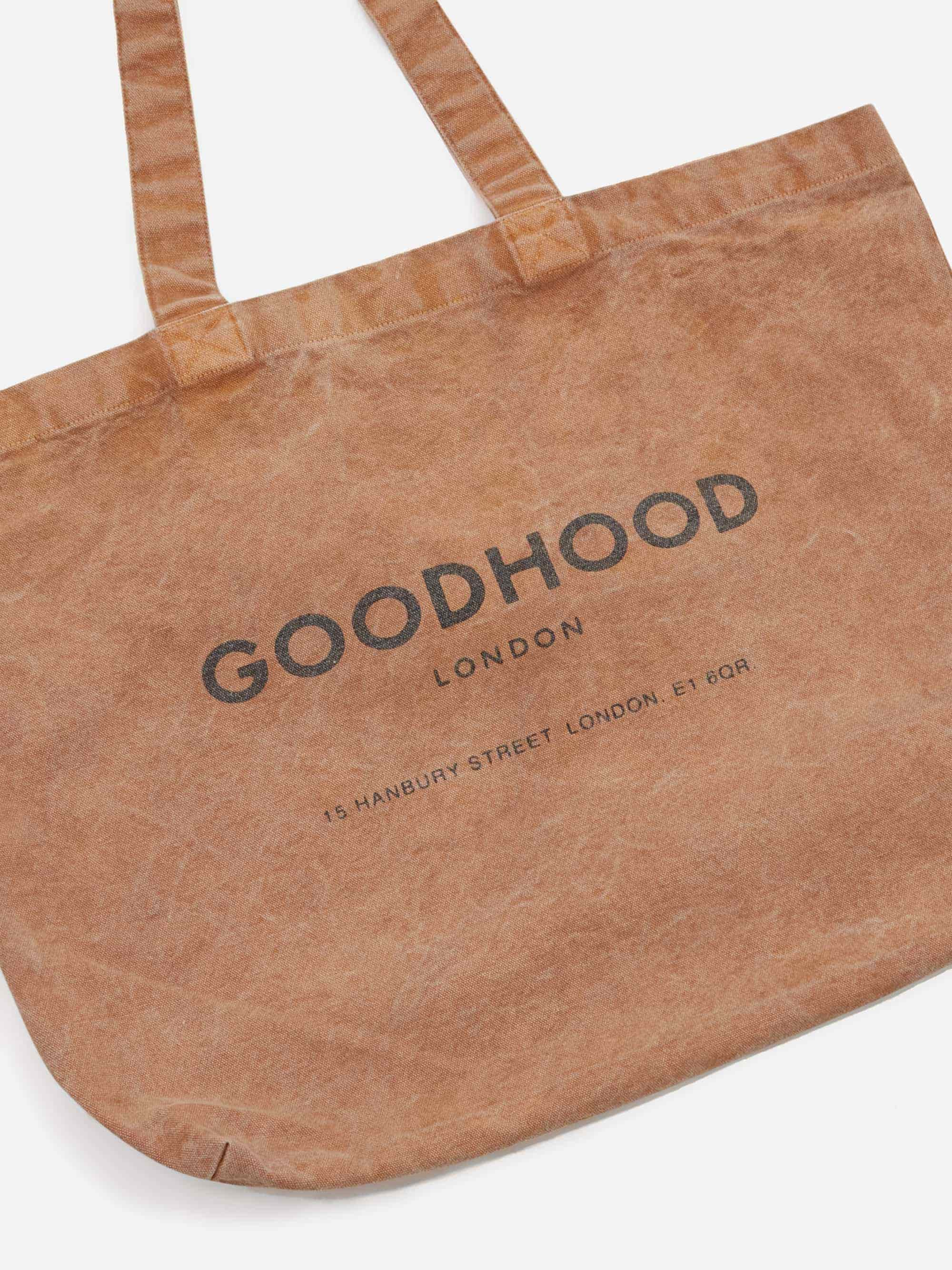 Goodhood London Tote Bag Medium - Brown - Image 2