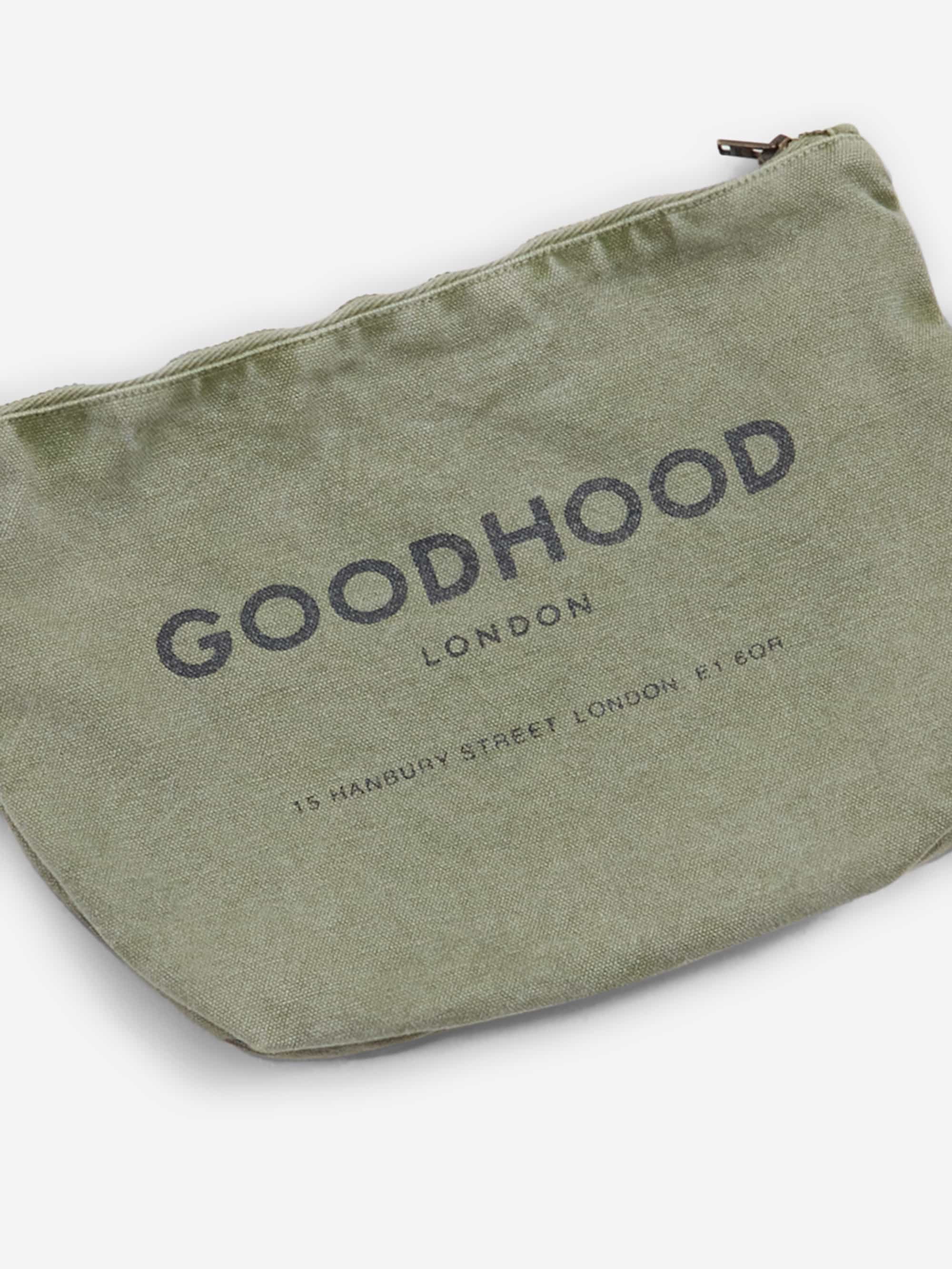 Goodhood London Zip Pouch - Olive - Image 2