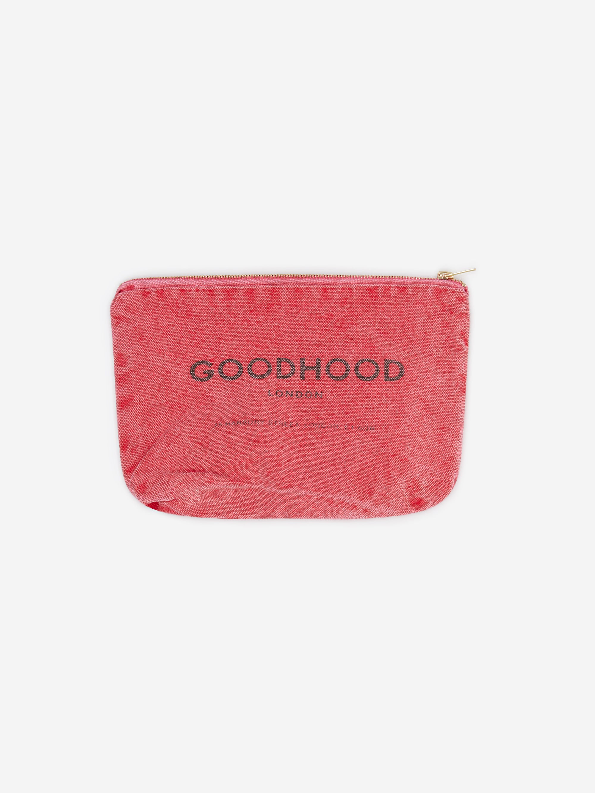 Goodhood London Zip Pouch - Red - Image 3