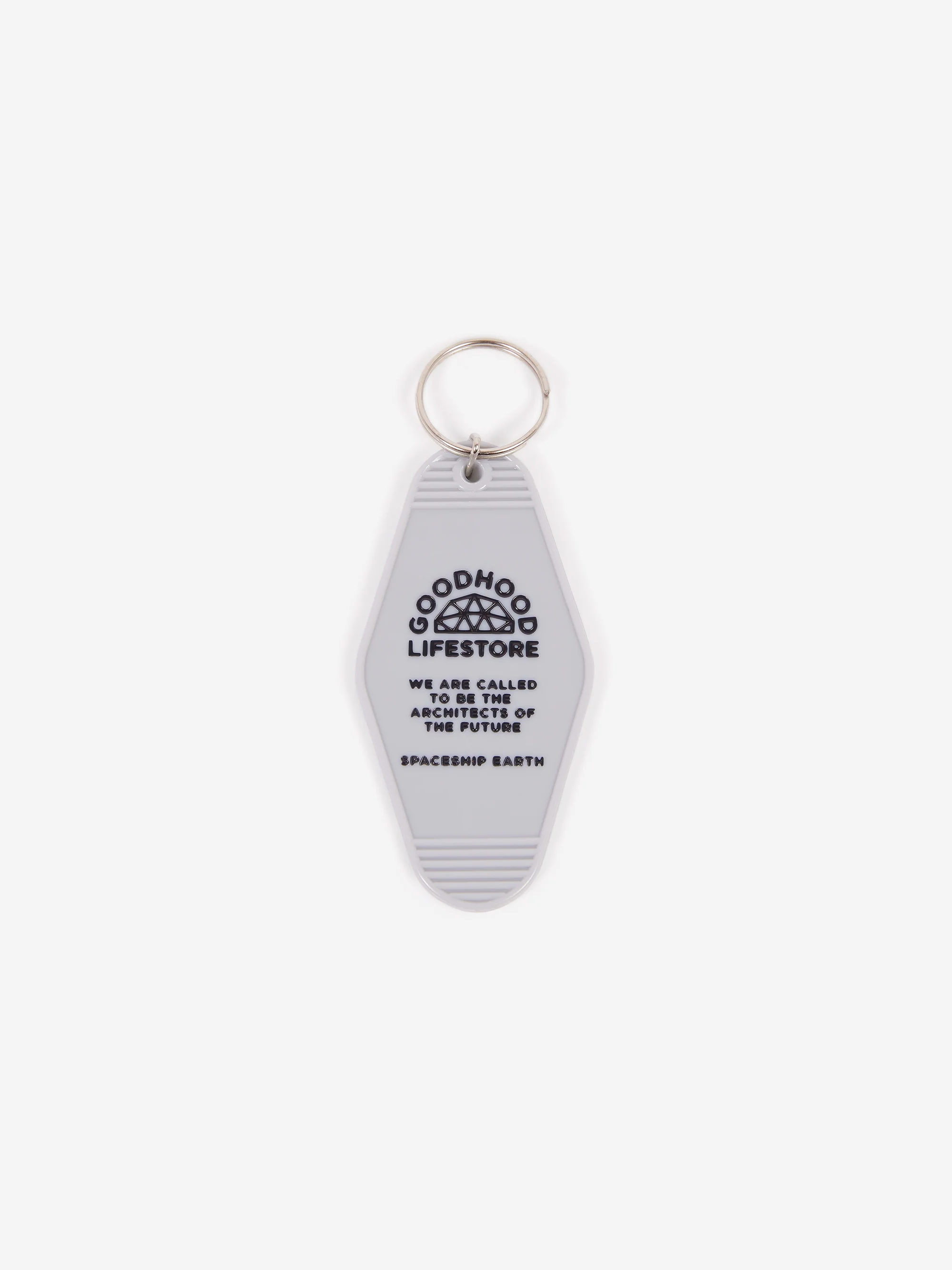 Goodhood Lifestore Motel Keyring - Grey