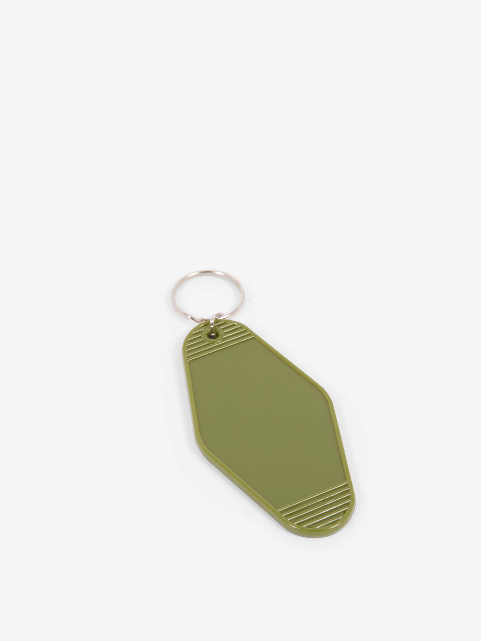 Goodhood Lifestore Motel Keyring - Olive - Image 3
