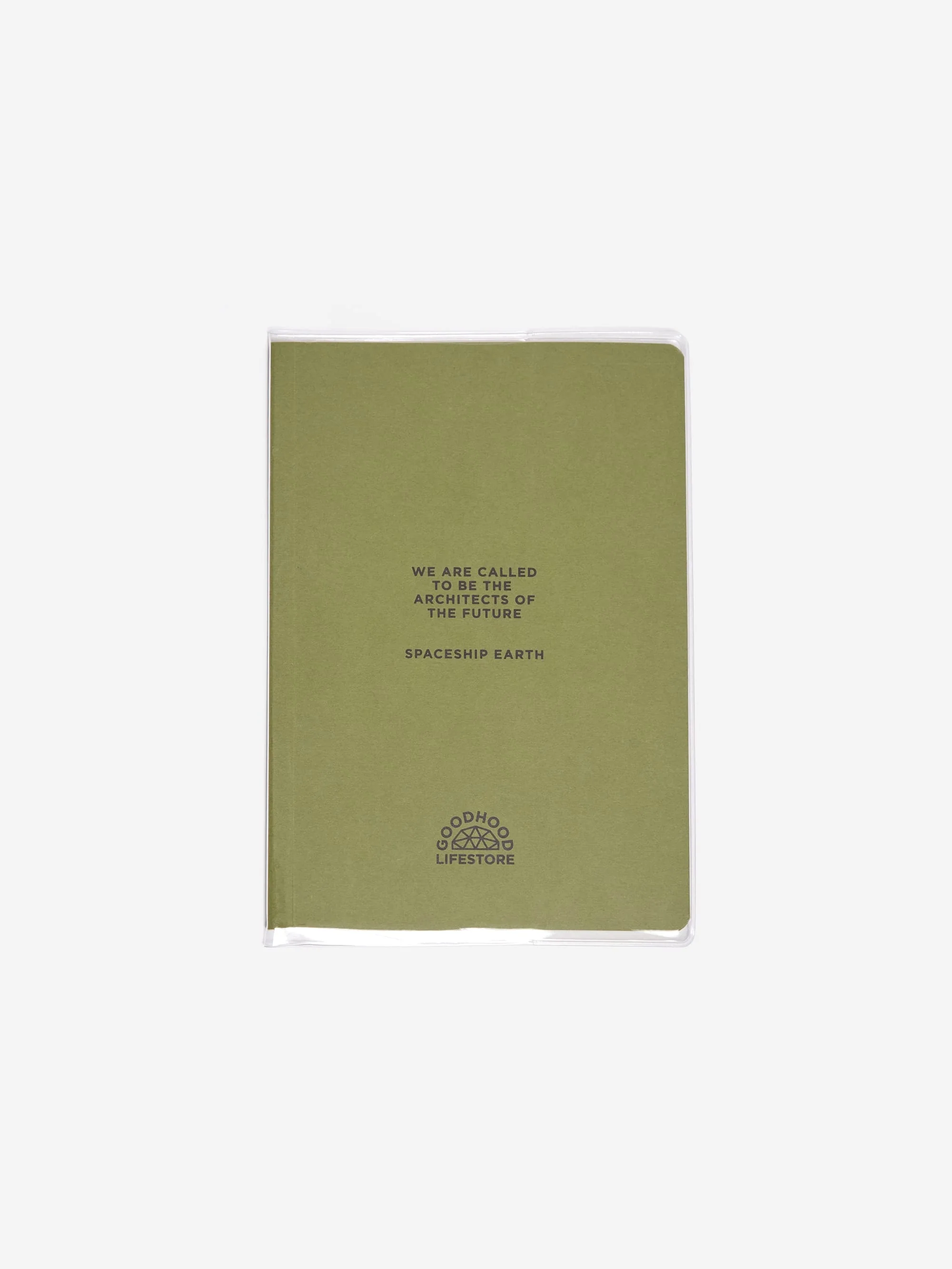 Goodhood Lifestore Notebook - Olive Green
