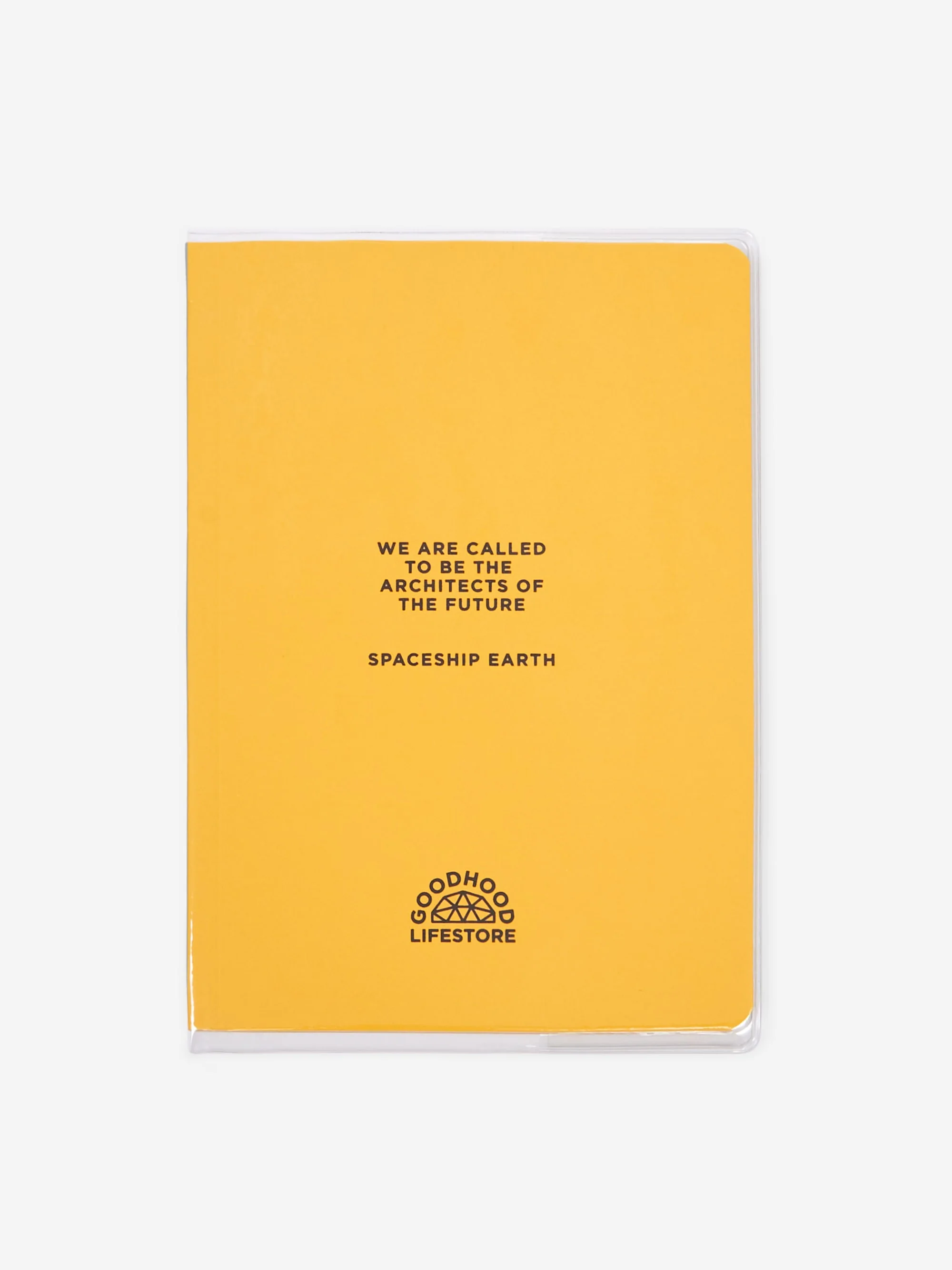 Goodhood Lifestore Notebook - Yellow