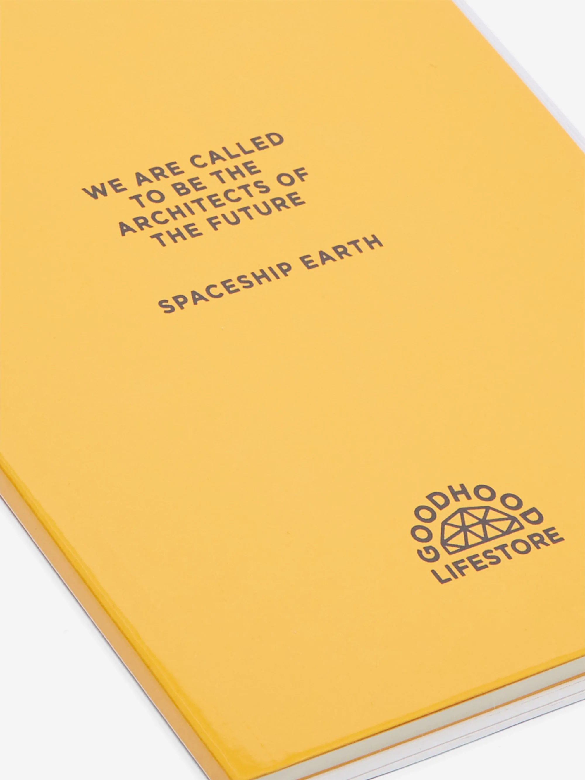 Goodhood Lifestore Notebook - Yellow - Image 3