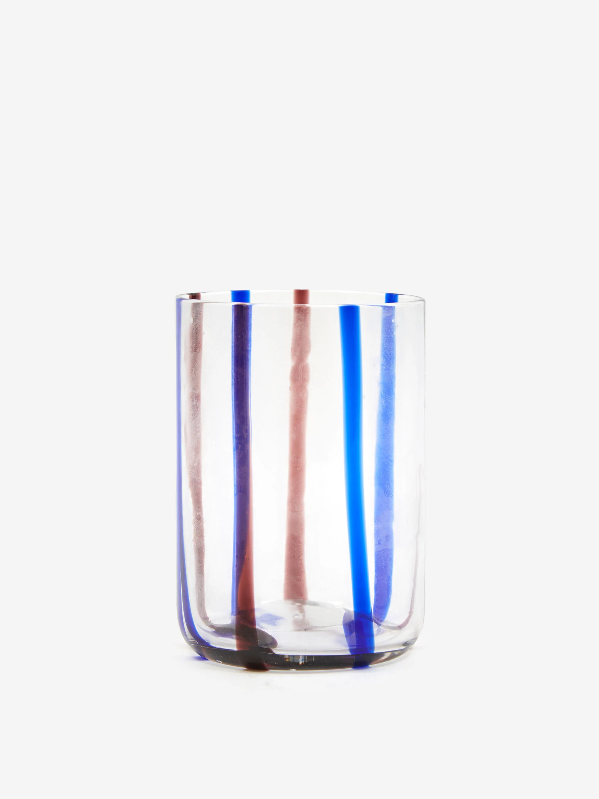 Goodhood Lifestore Painted Stripe Glasses - Purple/Dark Blue