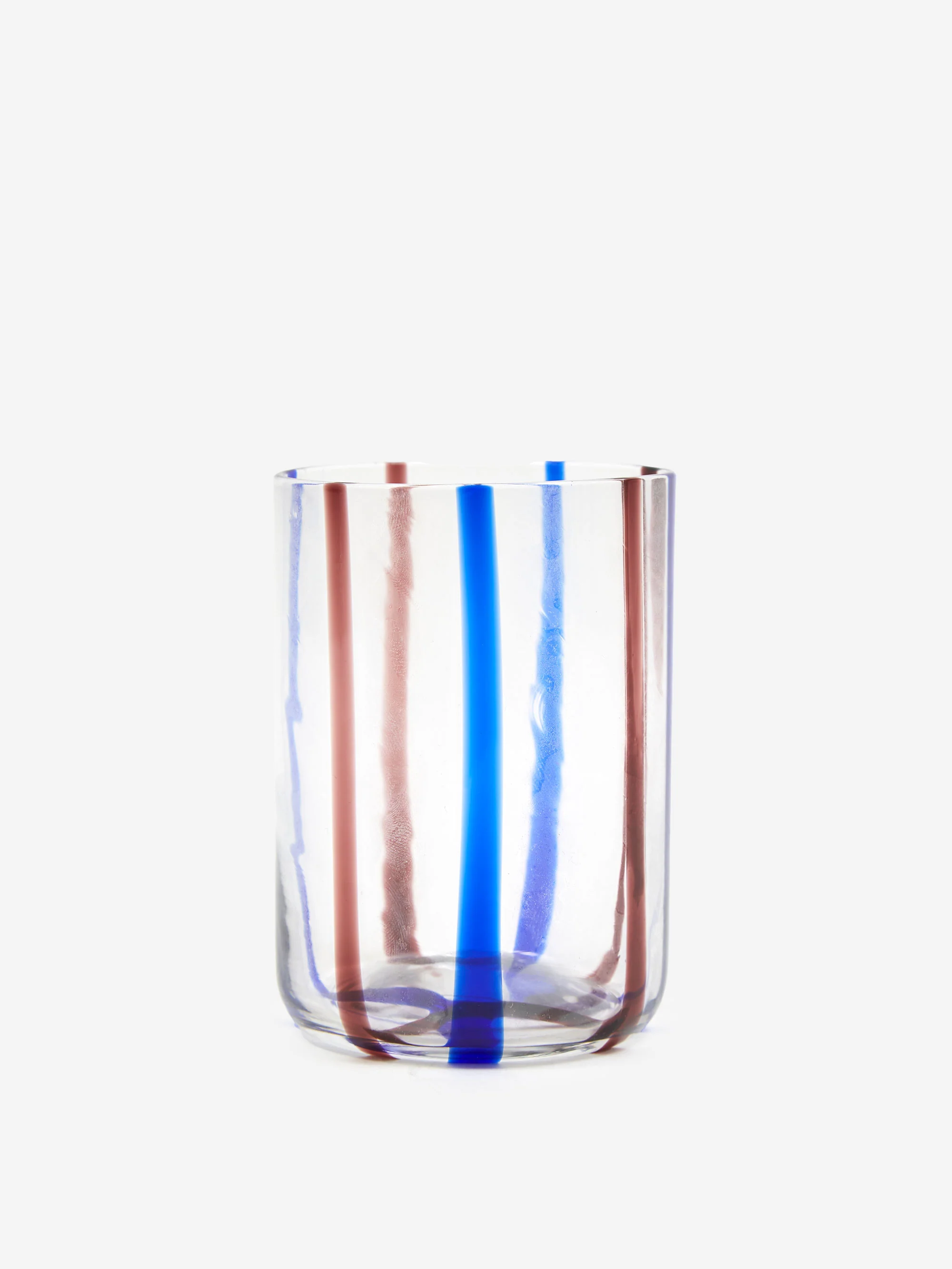 Goodhood Lifestore Painted Stripe Glasses - Purple/Dark Blue - Image 3