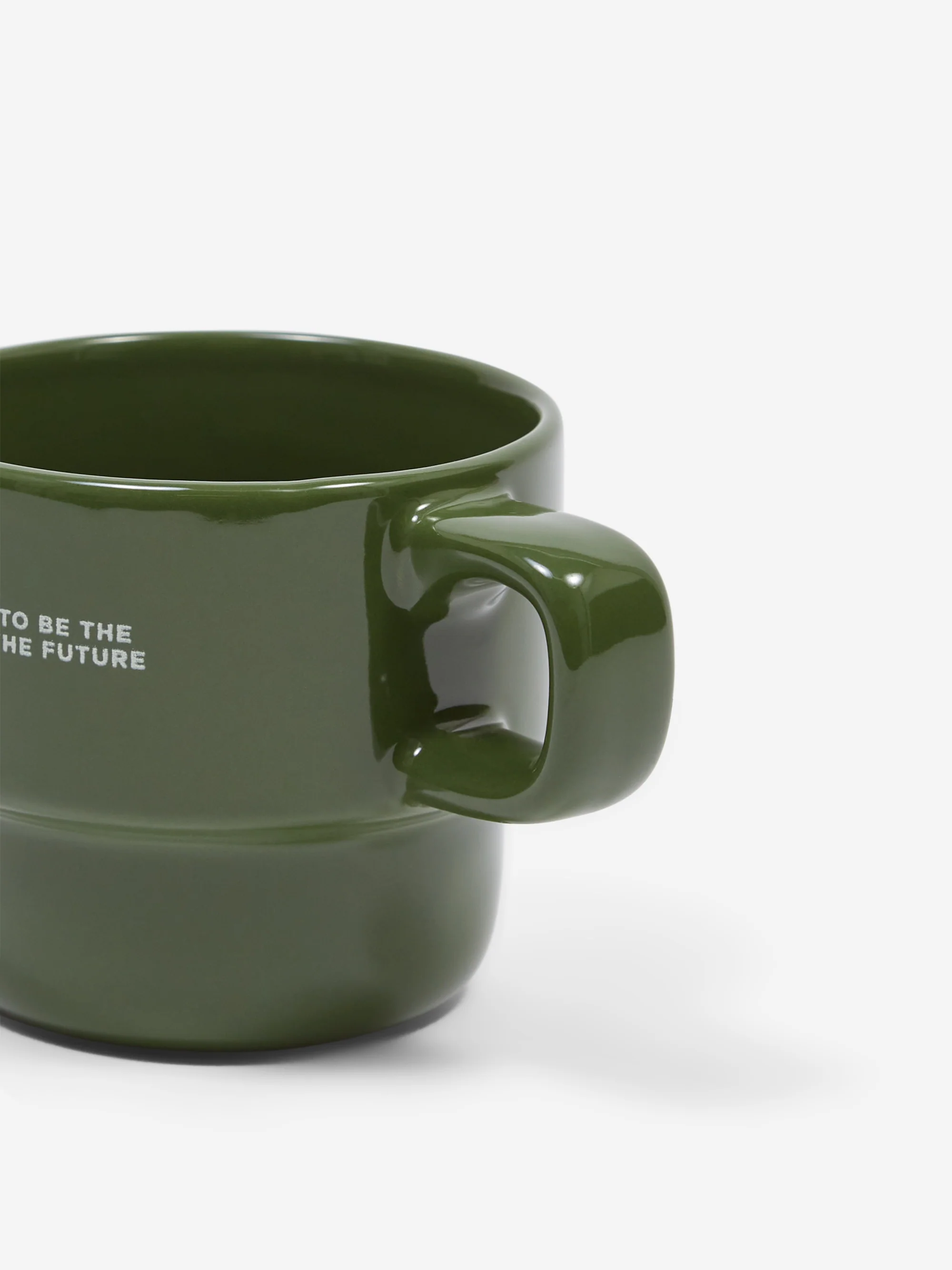 Goodhood Lifestore Stacking Mug - Olive - Image 4