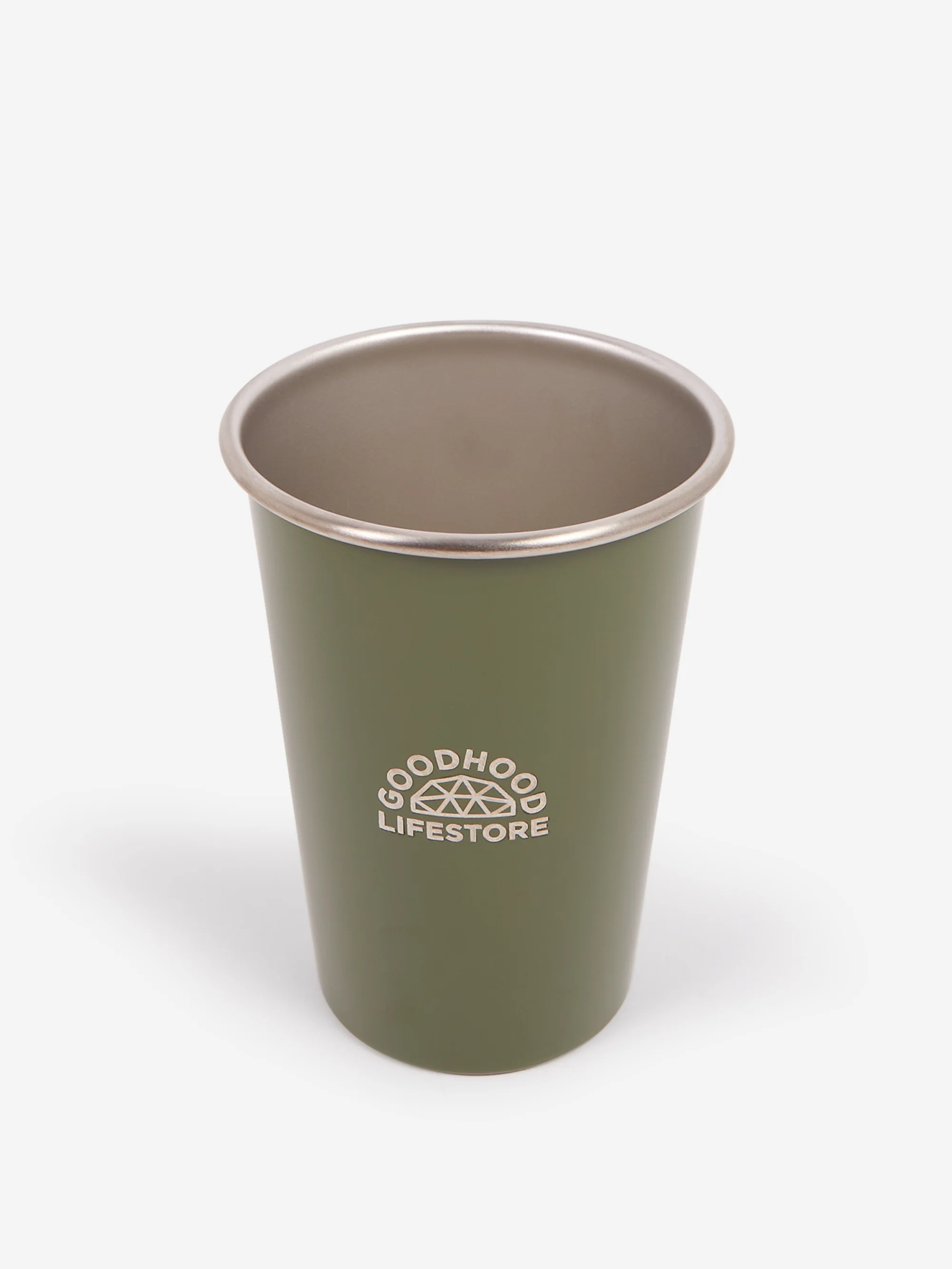Goodhood Lifestore Stainless Steel Tumbler - Olive - Image 2