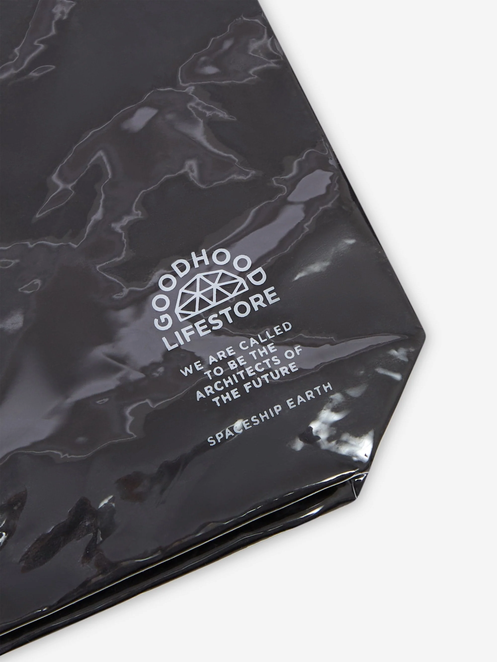 Goodhood Lifestore Washi Paper Zip Pouch - Black - Image 2
