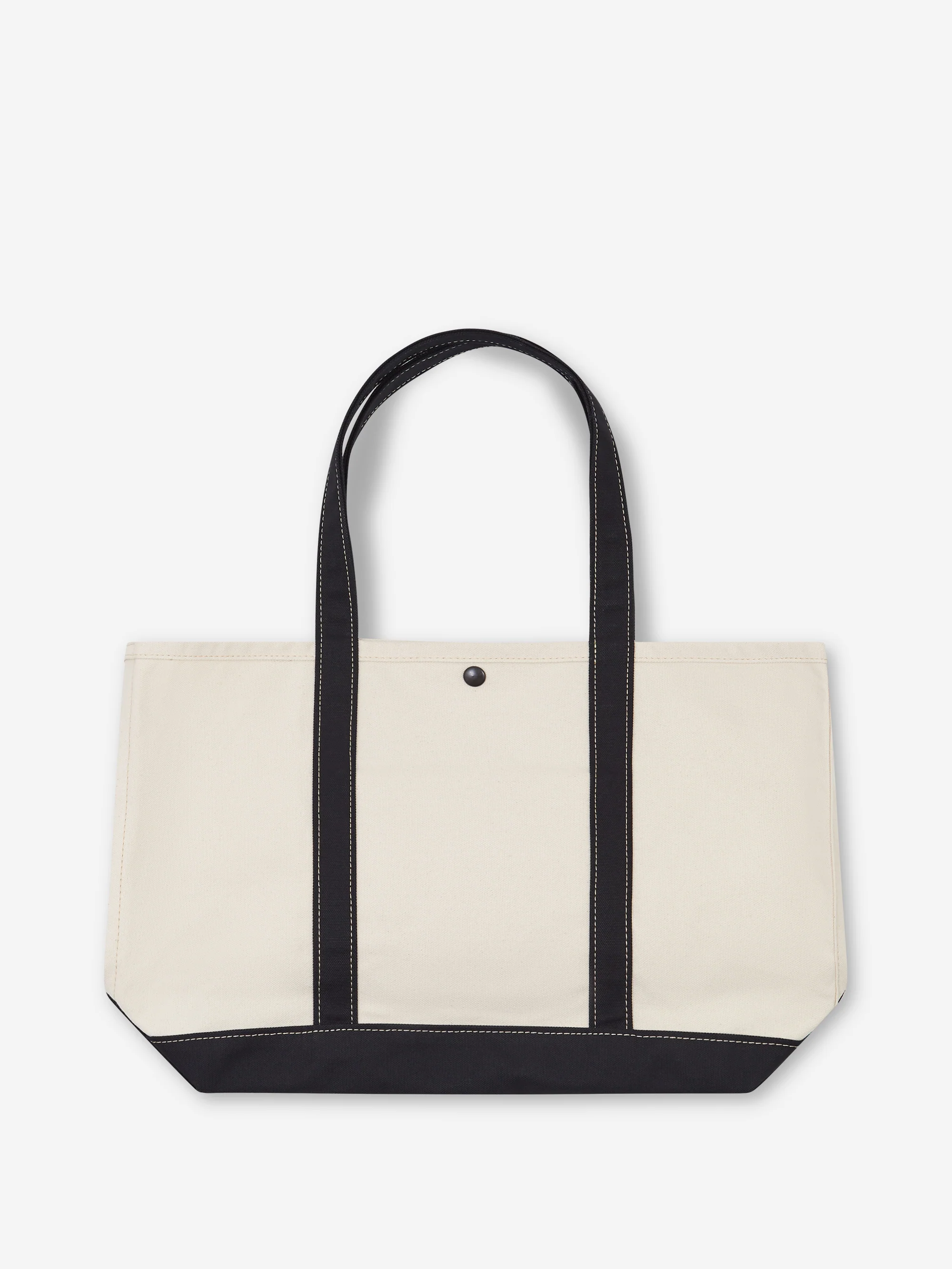 Goodhood Lifestore Worker Tote Bag Made In Japan - Large - Ecru/Black - Image 2