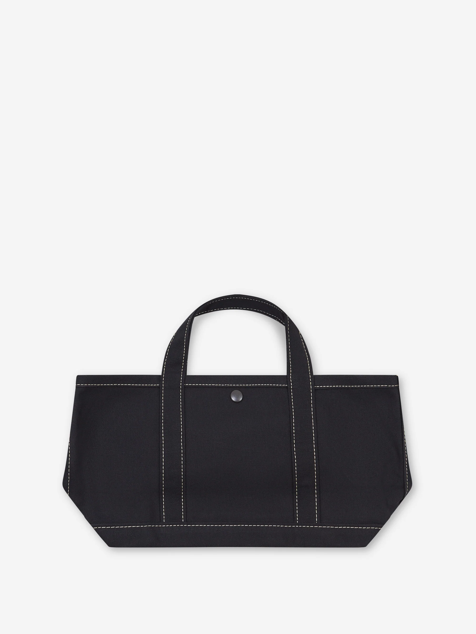 Goodhood Lifestore Worker Tote Bag Made In Japan - Small - Black/Black - Image 2