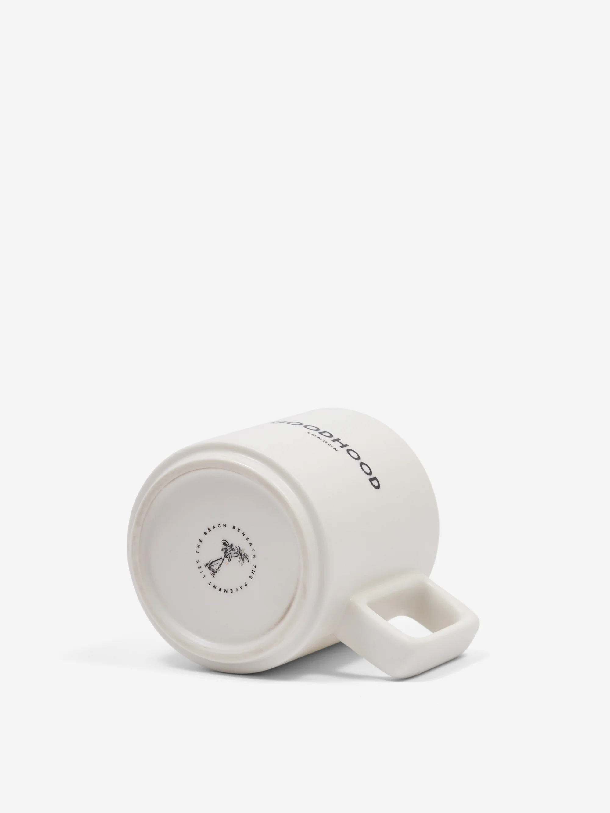 Goodhood London Never Work Mug - White - Image 3