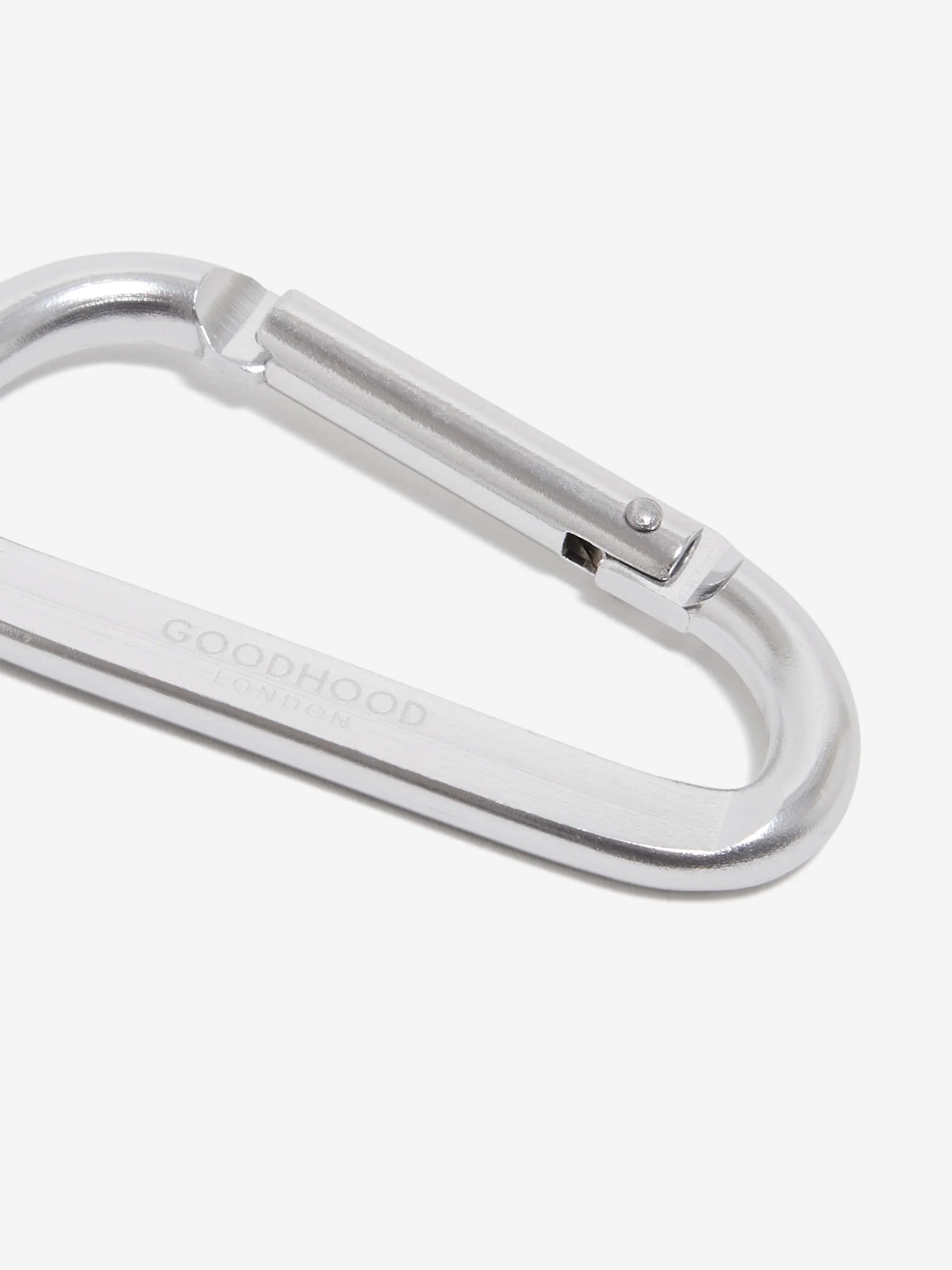 Goodhood London No 78 Large Carabiner - Silver - Image 2