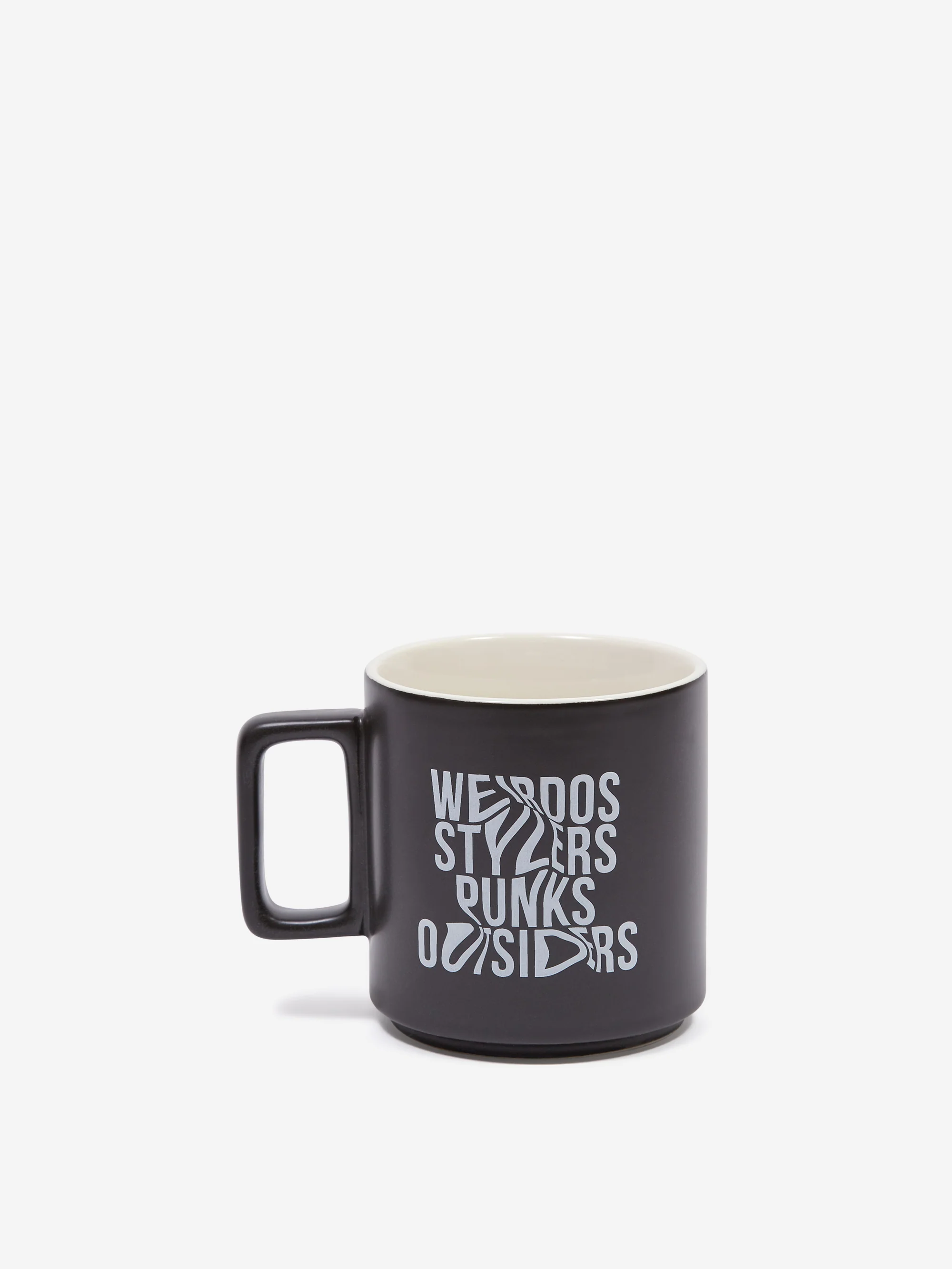 Goodhood London Weirdos, Stylers, Outsiders, Punks Mug - Black