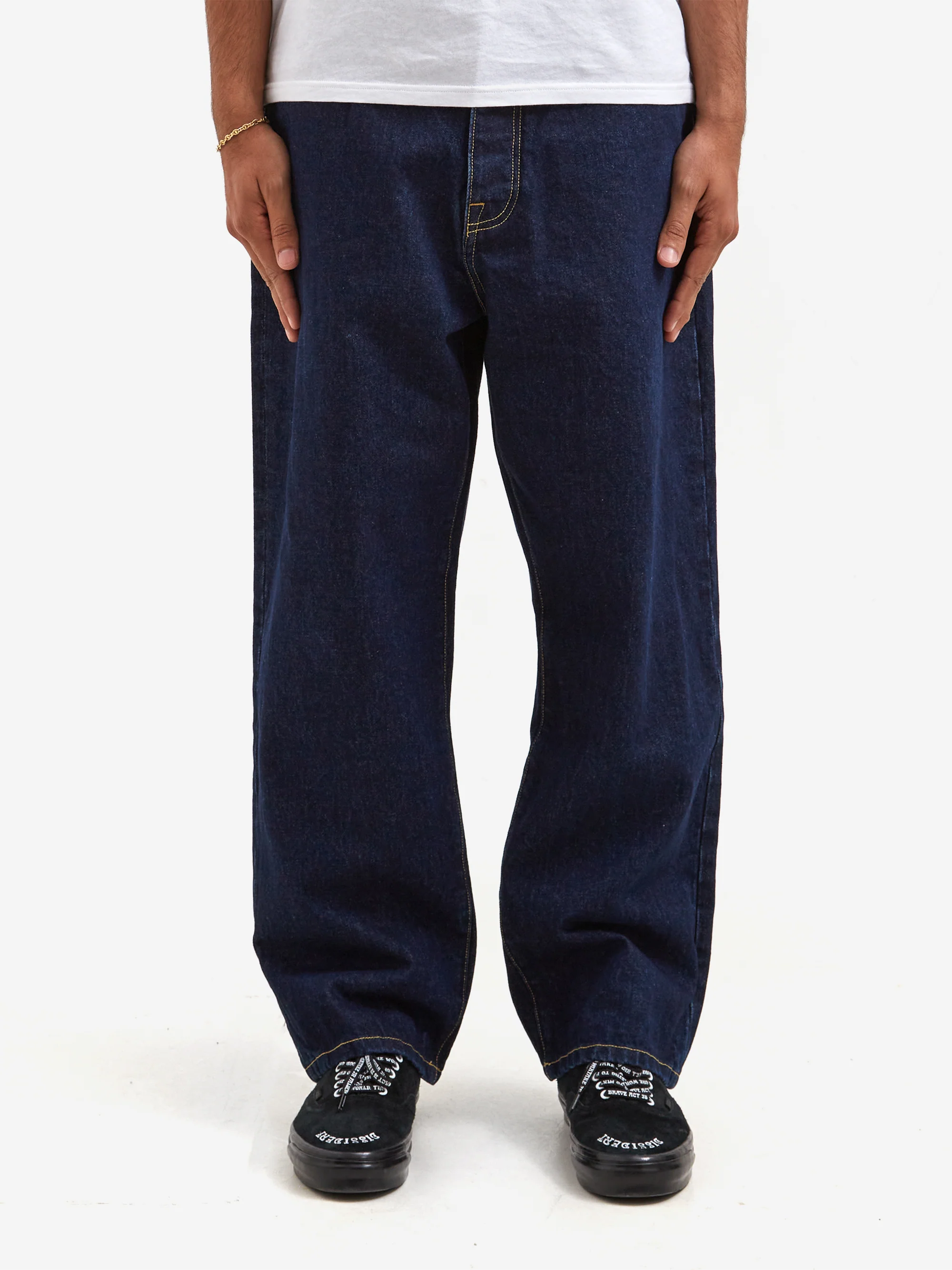 Goodhood Worldwide 5 Pocket Jeans - Rinse Wash - Image 2