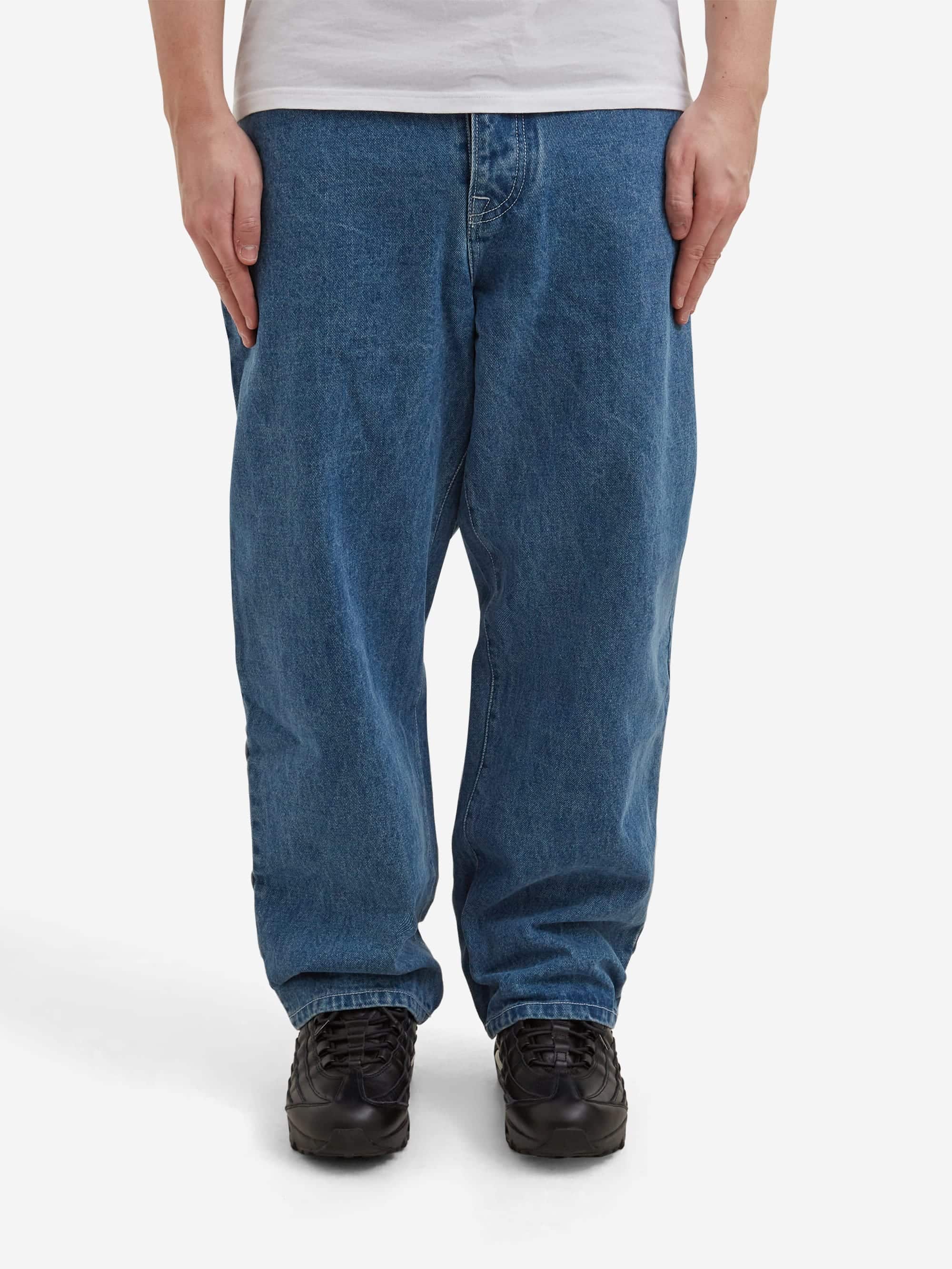 Goodhood Worldwide 5 Pocket Washed Jeans - Mid Wash Denim - Image 2