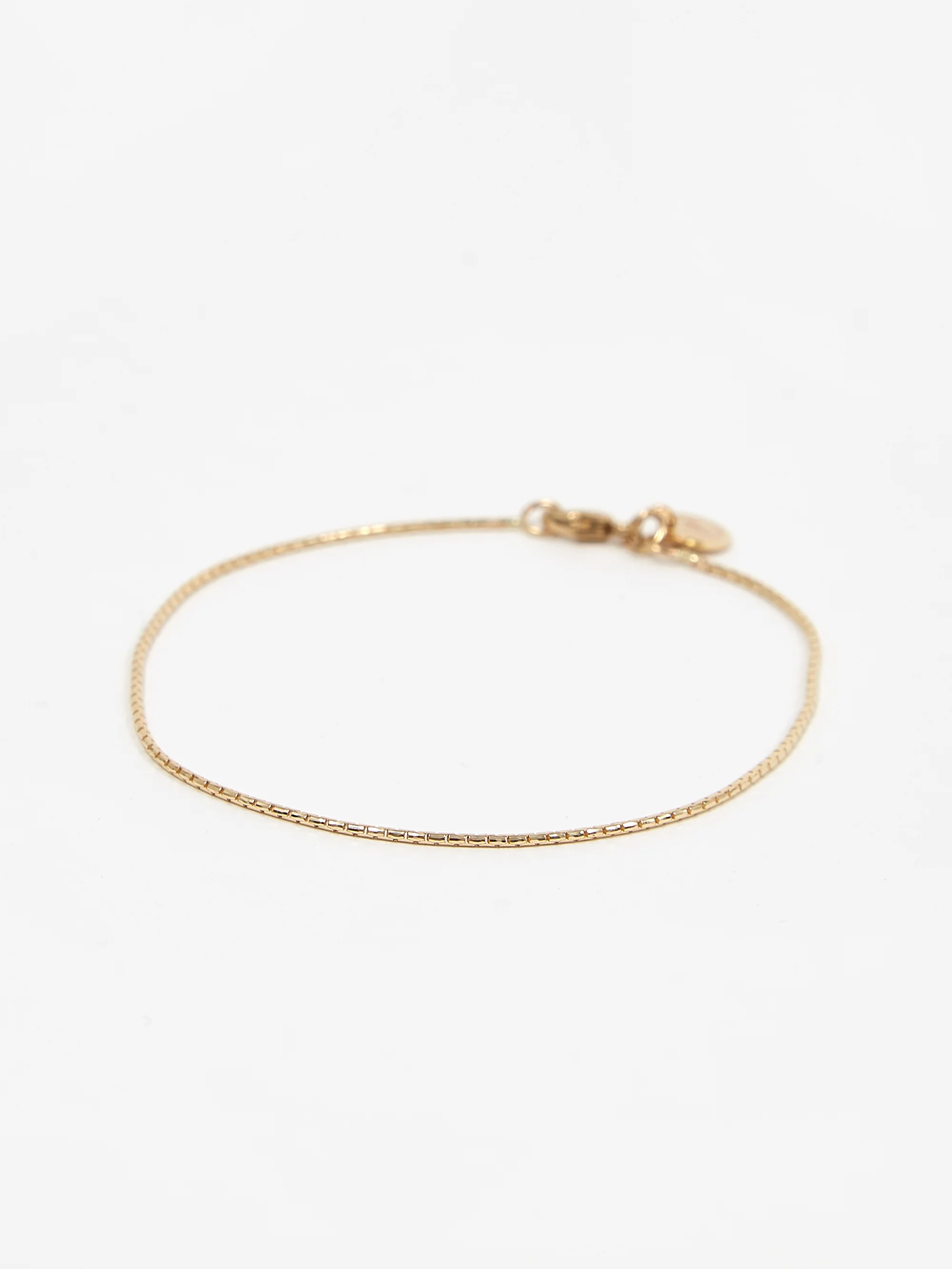 Goodhood Worldwide Anaconda Bracelet / 9ct Gold / 0.63mm Gauge / 19cm - Image 3